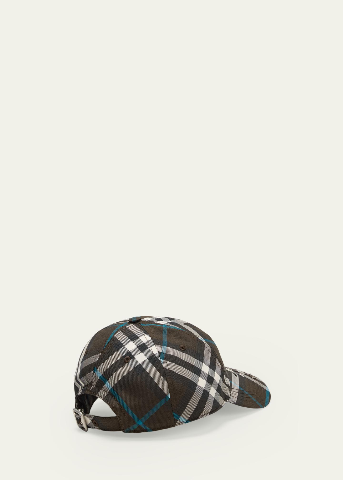 Burberry Men's EKD Check Baseball Cap - Bergdorf Goodman