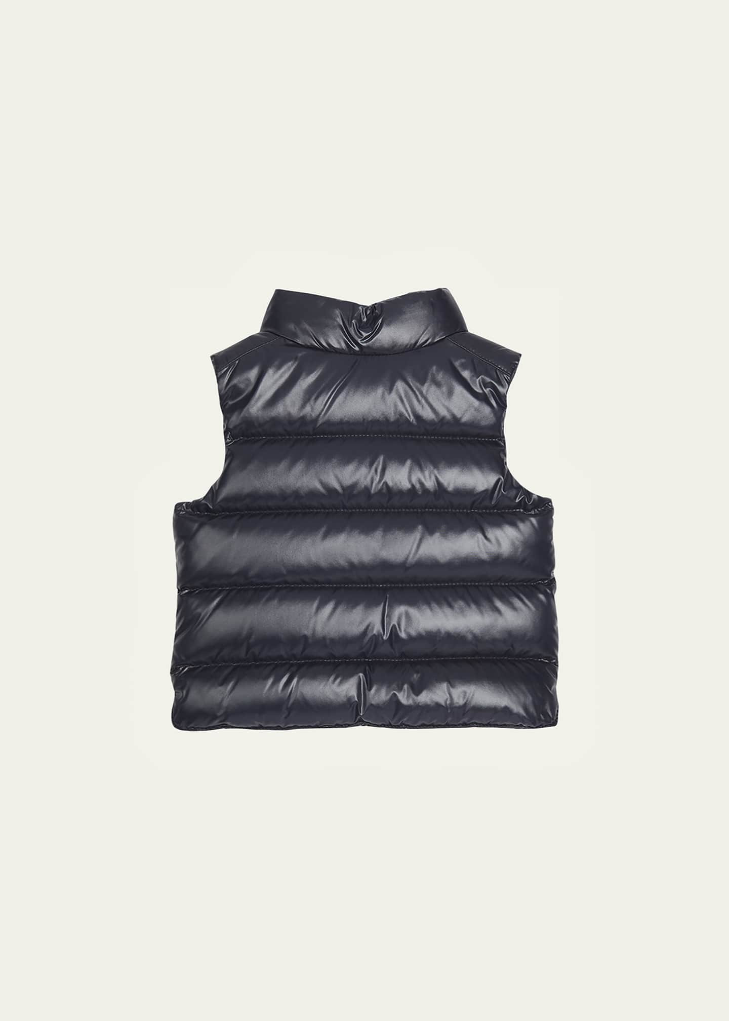 Moncler Boy's Bernard Shiny Vest, Size 6M-3 - Bergdorf Goodman