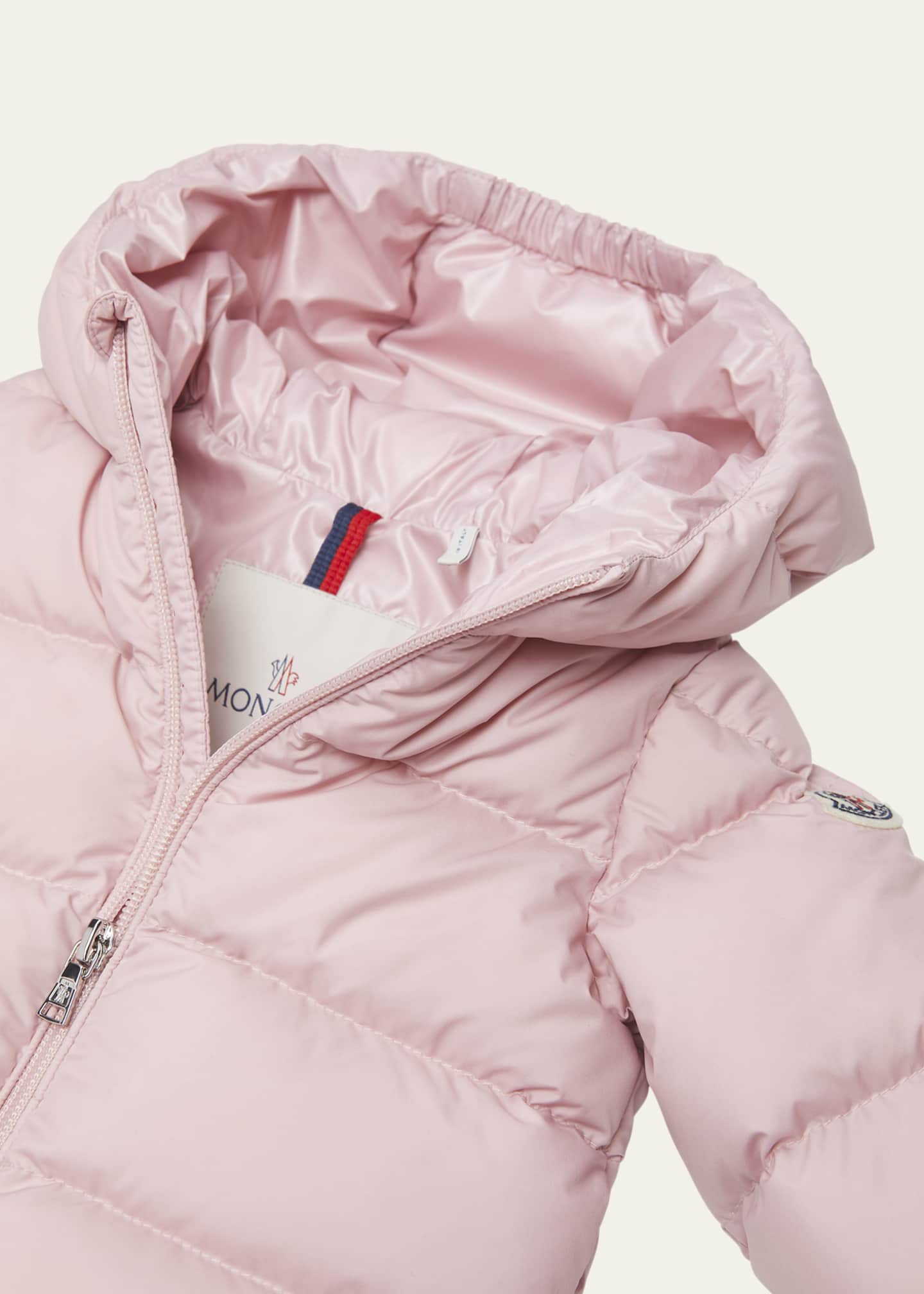 Moncler Girl's Sharon Puffer Jacket, Size 3M-3 Image 3 of 3