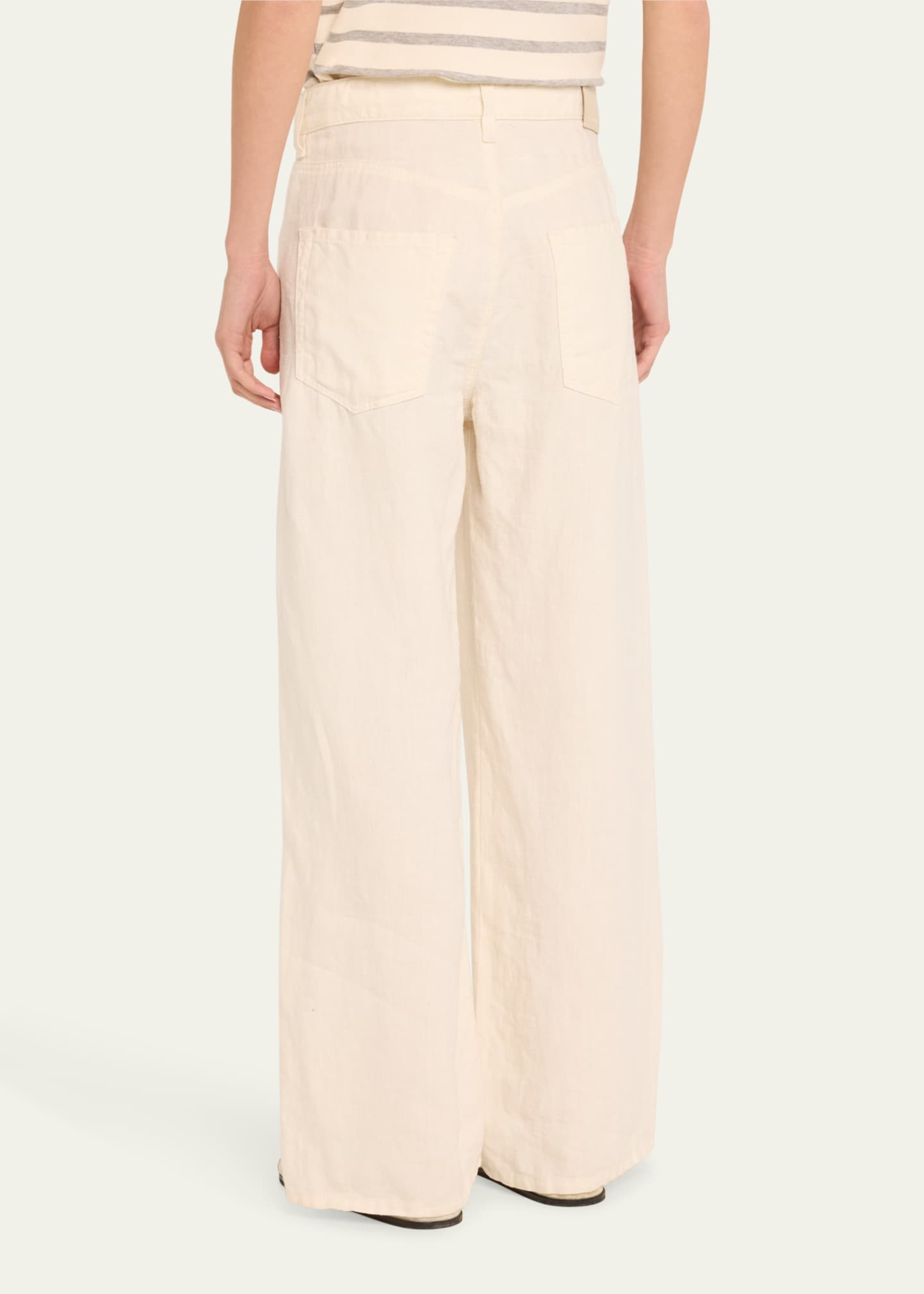 Citizens of Humanity Brynn Drawstring Linen Trousers