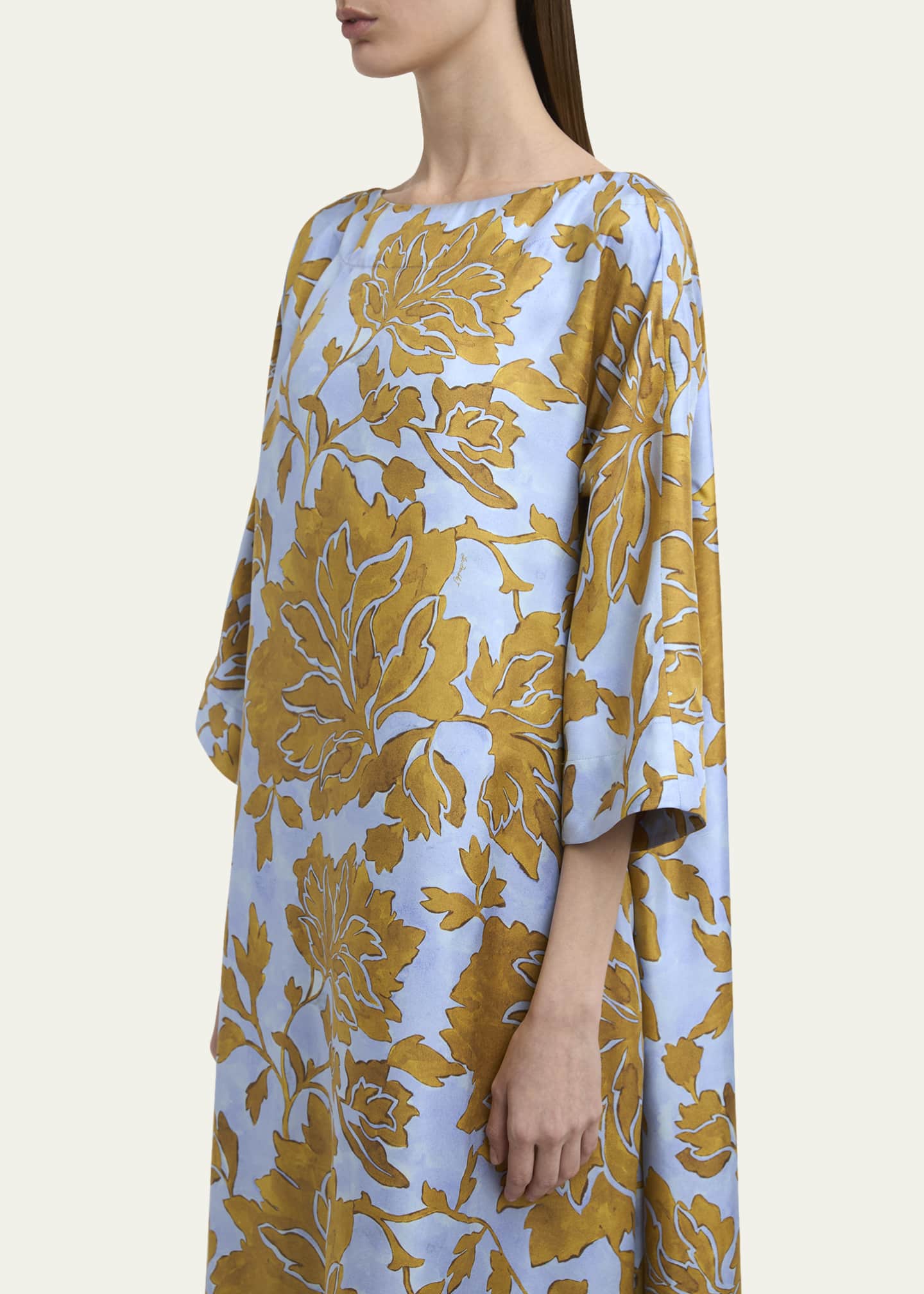Silk muumuu new arrivals