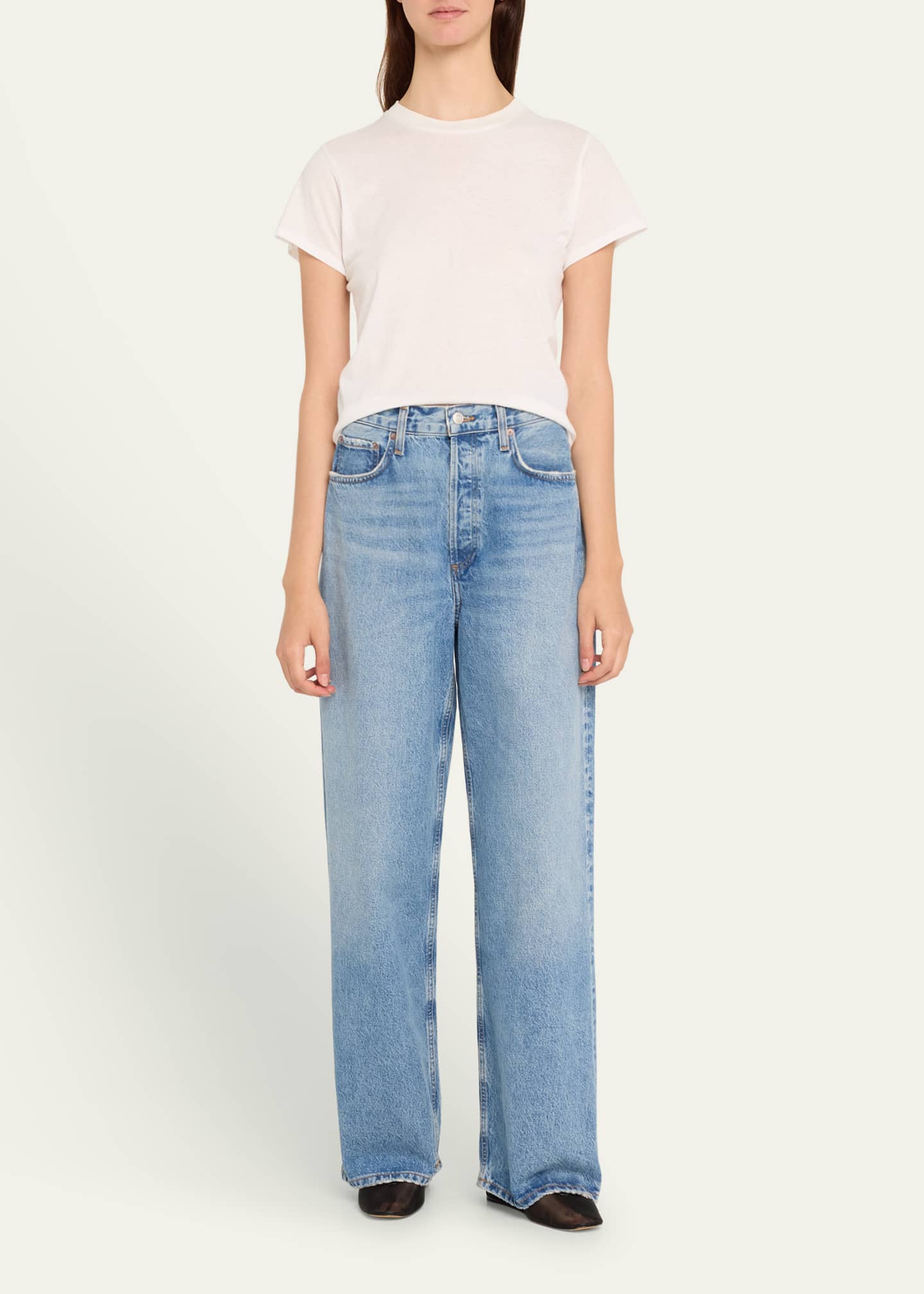 AGOLDE Low-Slung Baggy Jeans - Bergdorf Goodman AGOLDE Low-Slung Baggy Jeans - Bergdorf Goodman