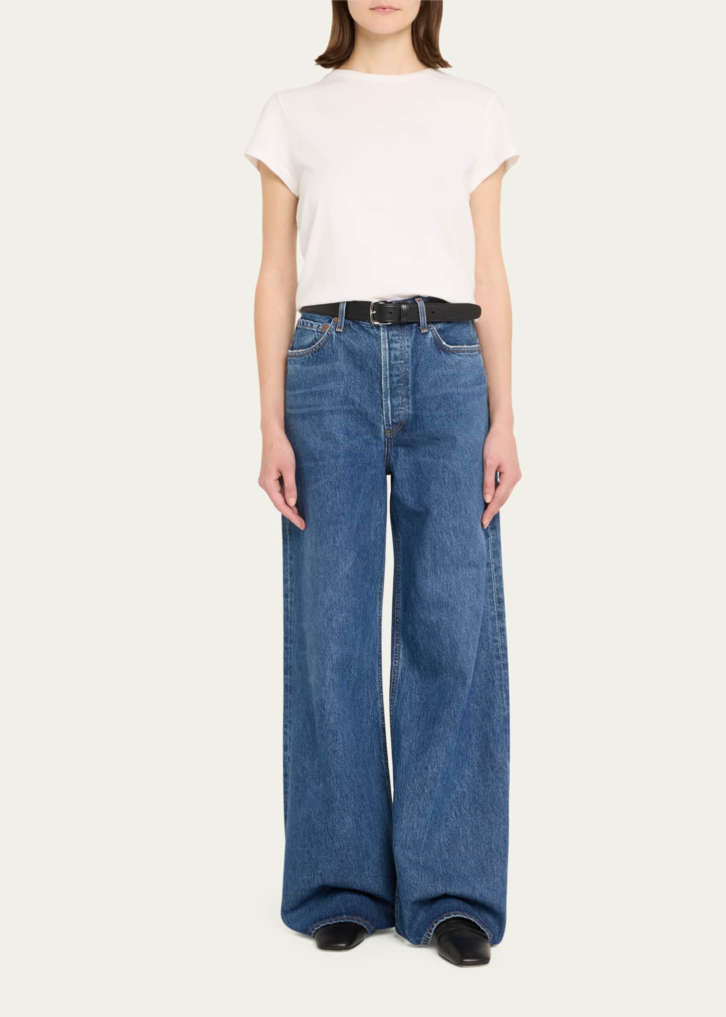 AGOLDE Dame Wide-Leg Jeans Image 2 of 5