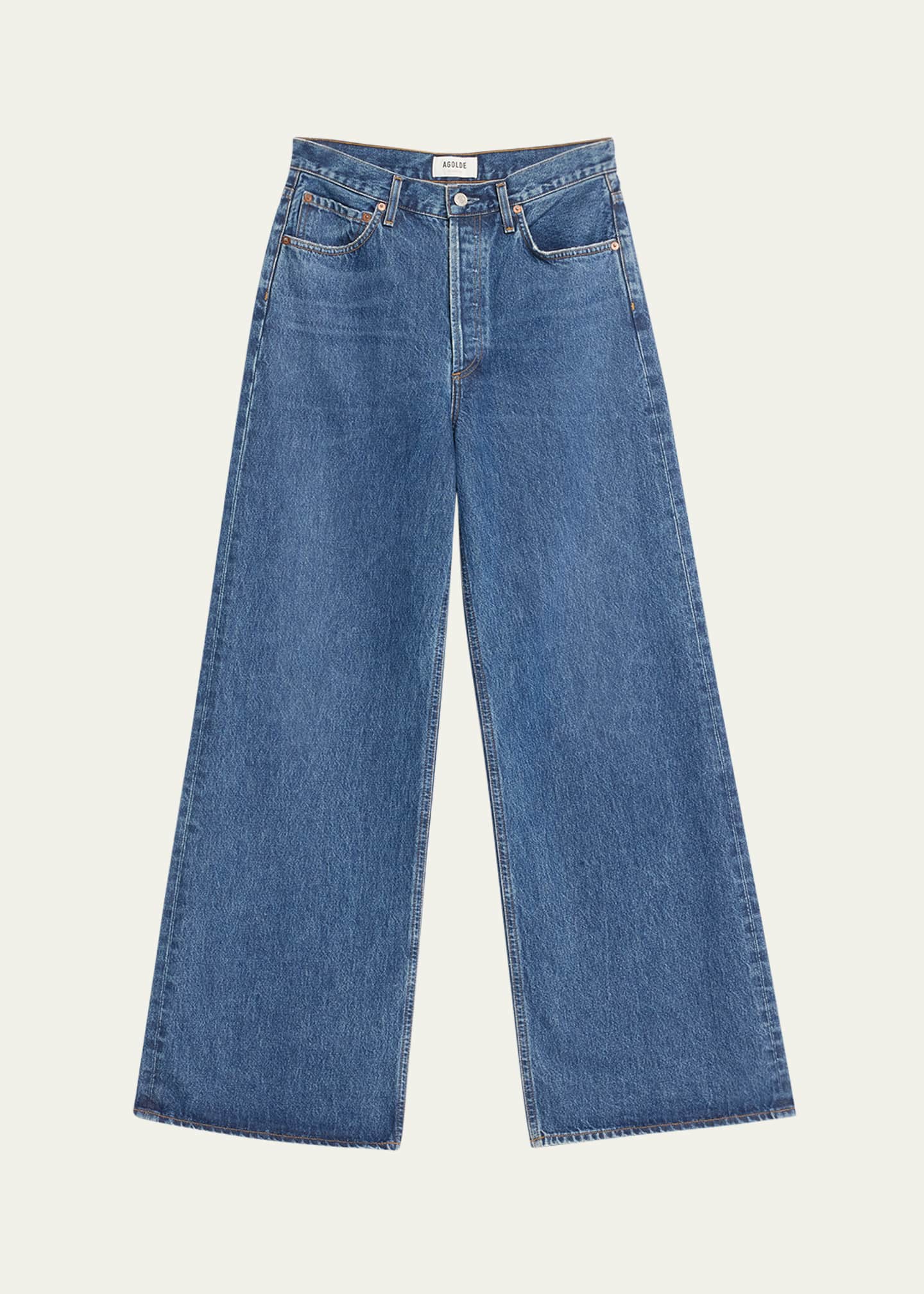 AGOLDE Dame Wide-Leg Jeans Image 1 of 5