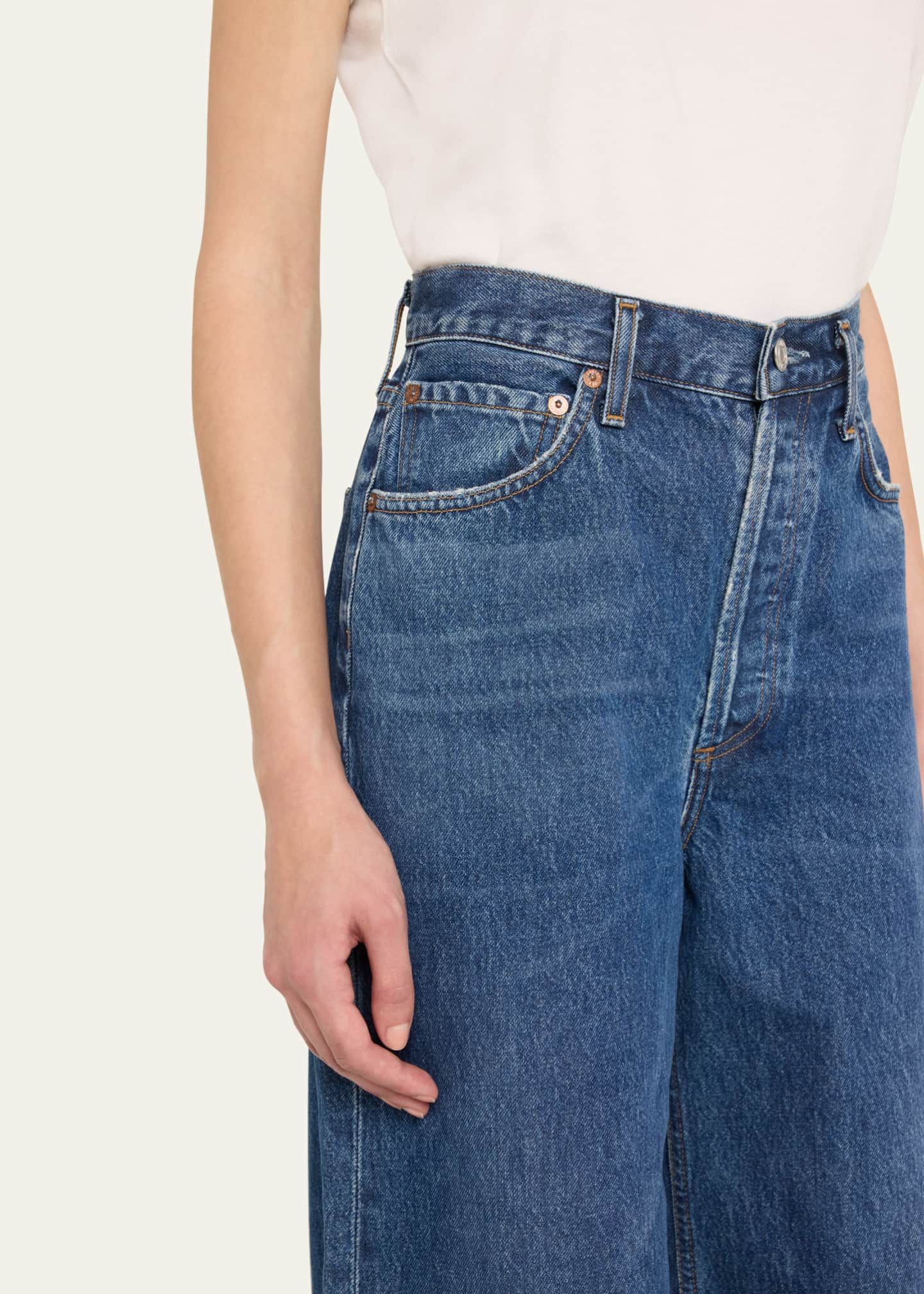 AGOLDE Dame Wide-Leg Jeans Image 5 of 5