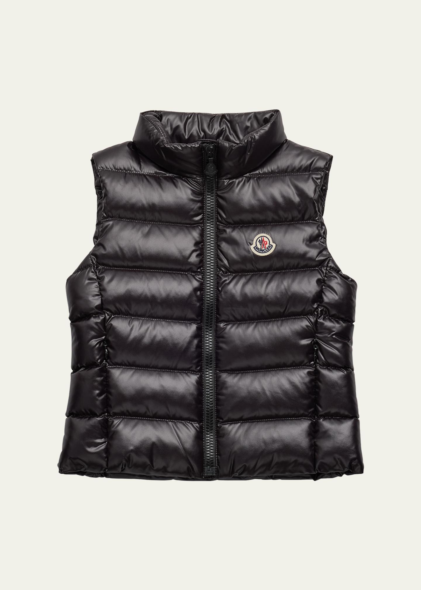 モンクレール　Gers Down Vest Black サイズ6 Moncler Girl's Ghany Quilted Puffer Down Vest, Size 4-6 - Bergdorf