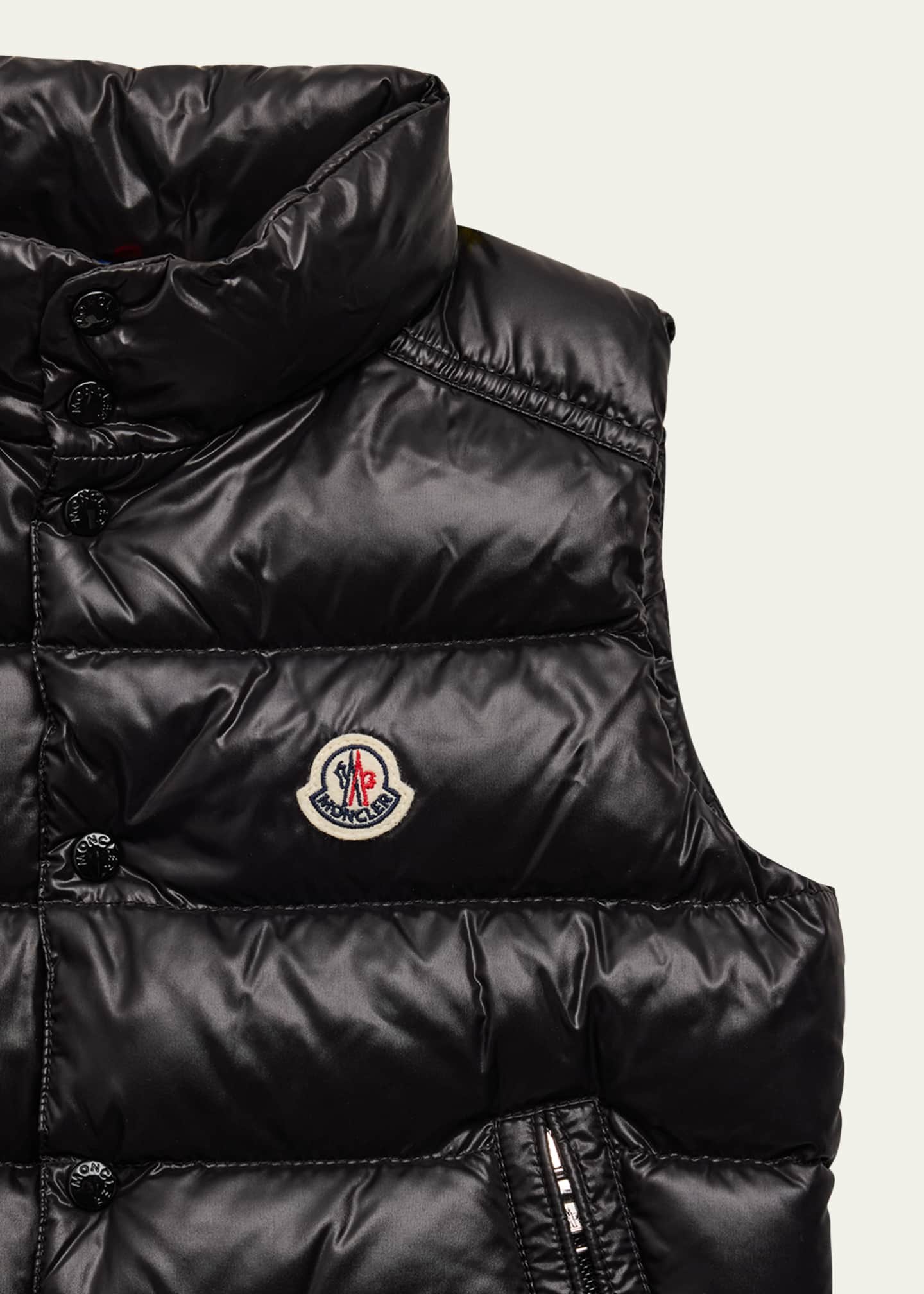 Moncler Kid's Ghany Quilted Puffer Down Vest, Size 8-14 - Bergdorf