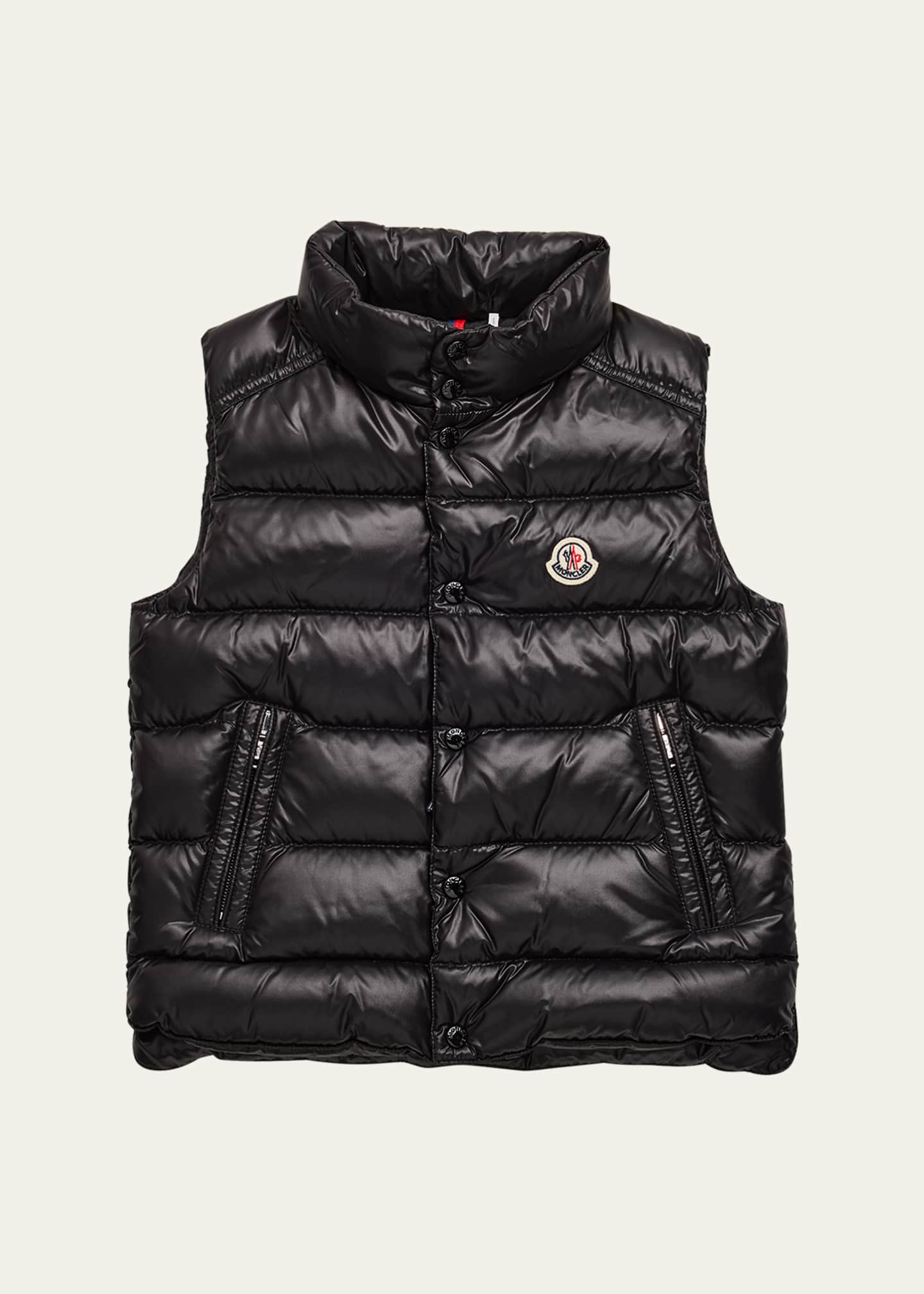 Moncler Kid's Ghany Quilted Puffer Down Vest, Size 8-14 - Bergdorf
