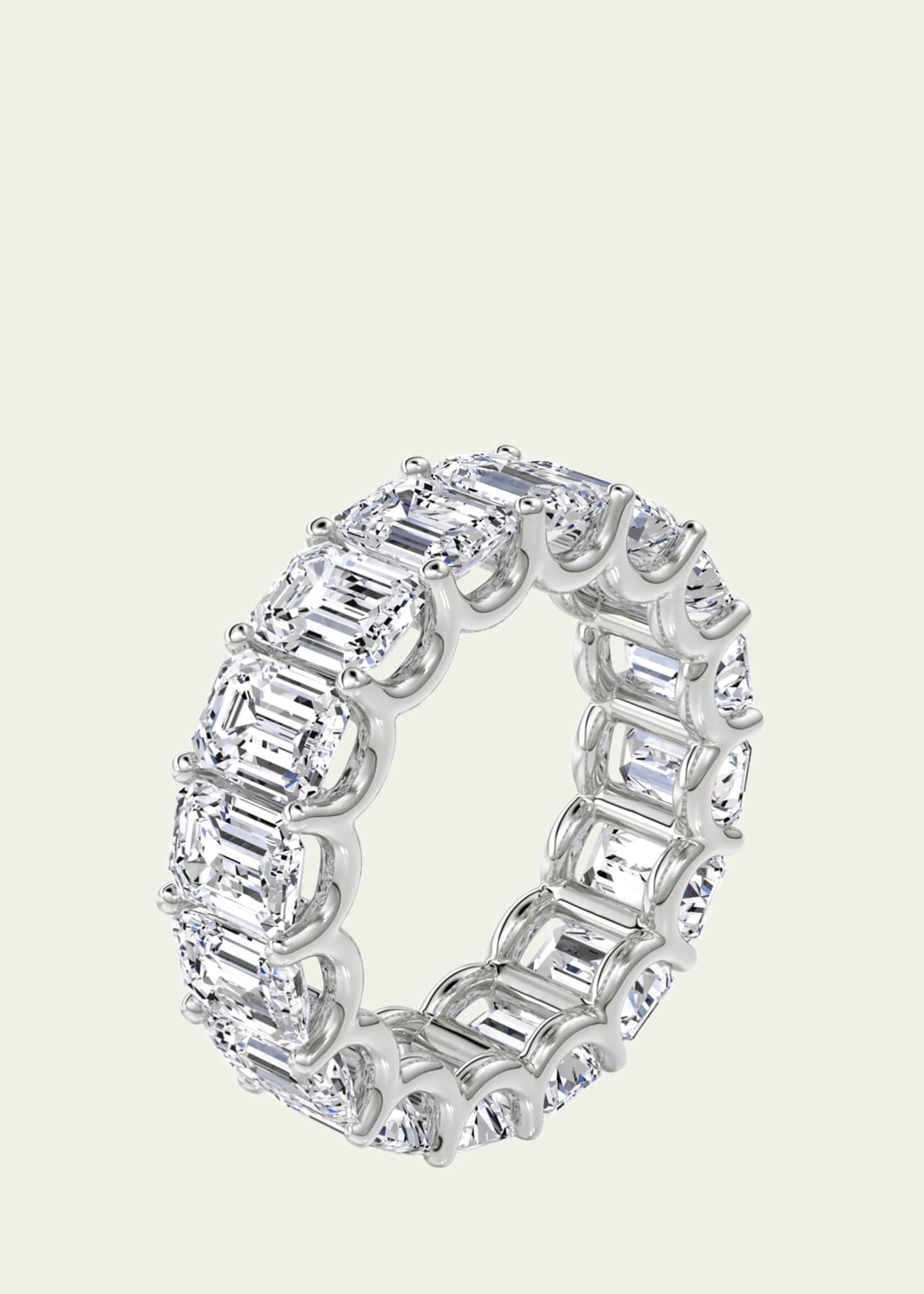 VRAI Lab Grown Diamond 14K White Gold Eternity Band, 5.00tcw Image 2 of 4