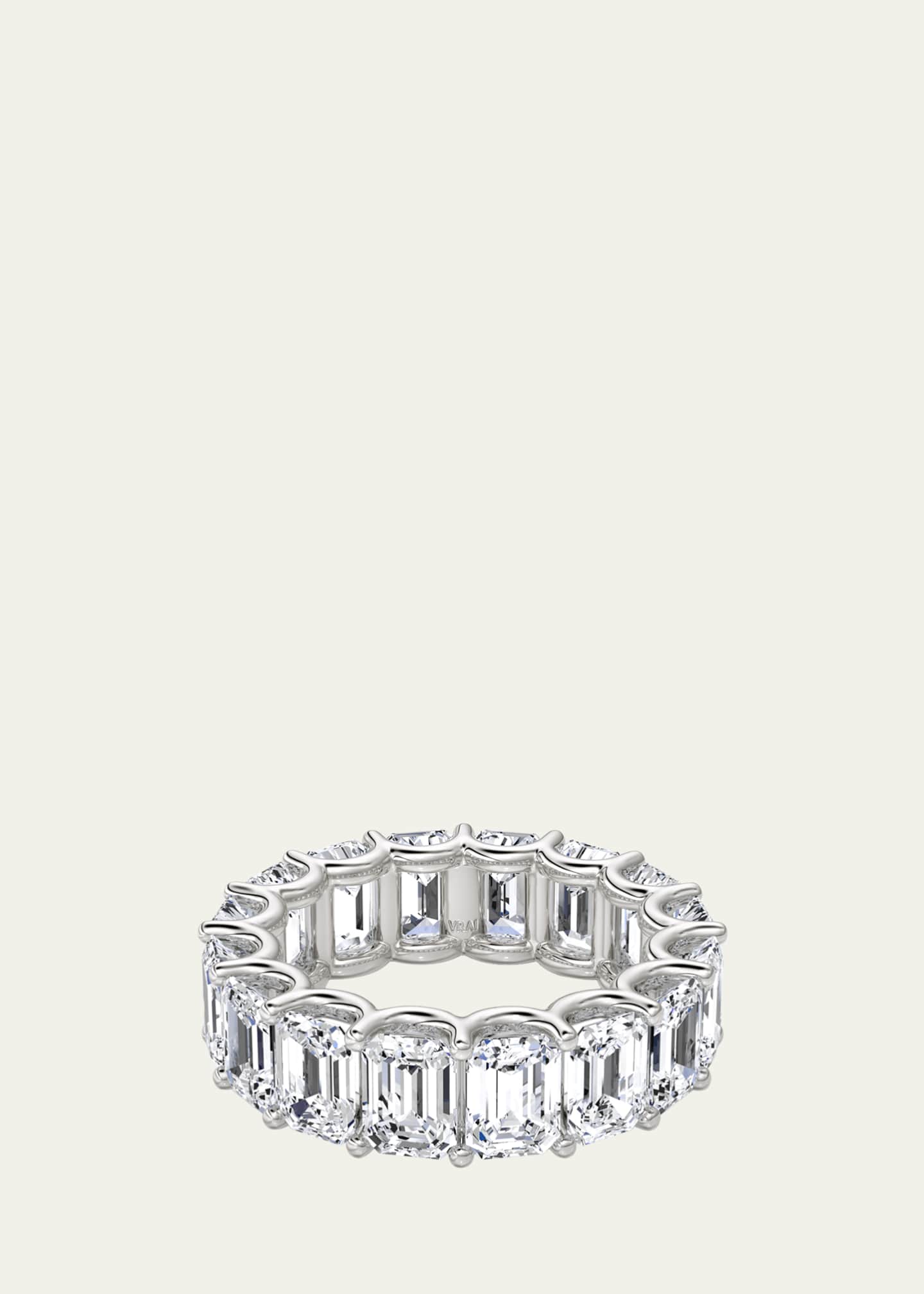 VRAI Lab Grown Diamond 14K White Gold Eternity Band, 5.00tcw Image 1 of 4