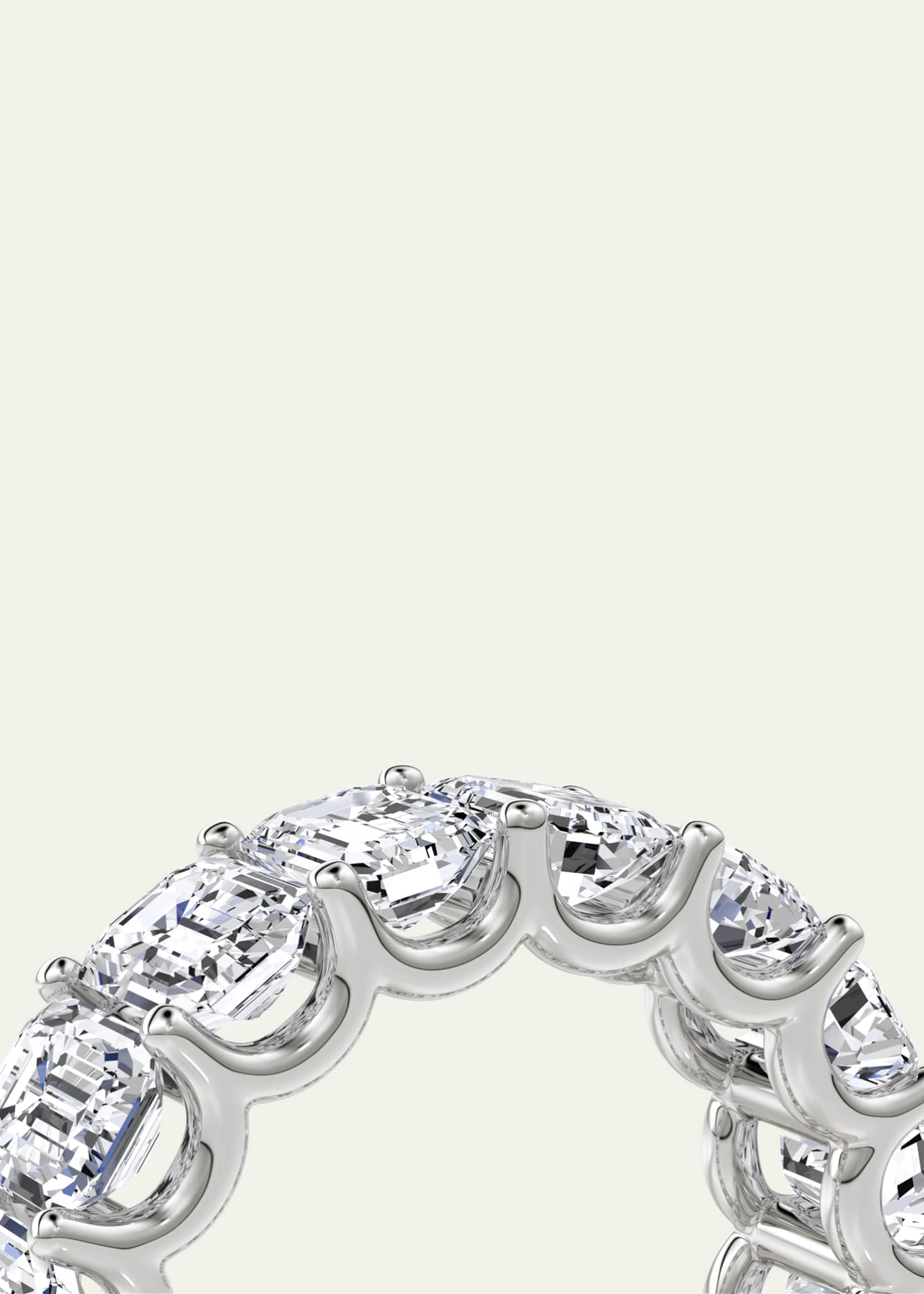 VRAI Lab Grown Diamond 14K White Gold Eternity Band, 5.00tcw Image 4 of 4