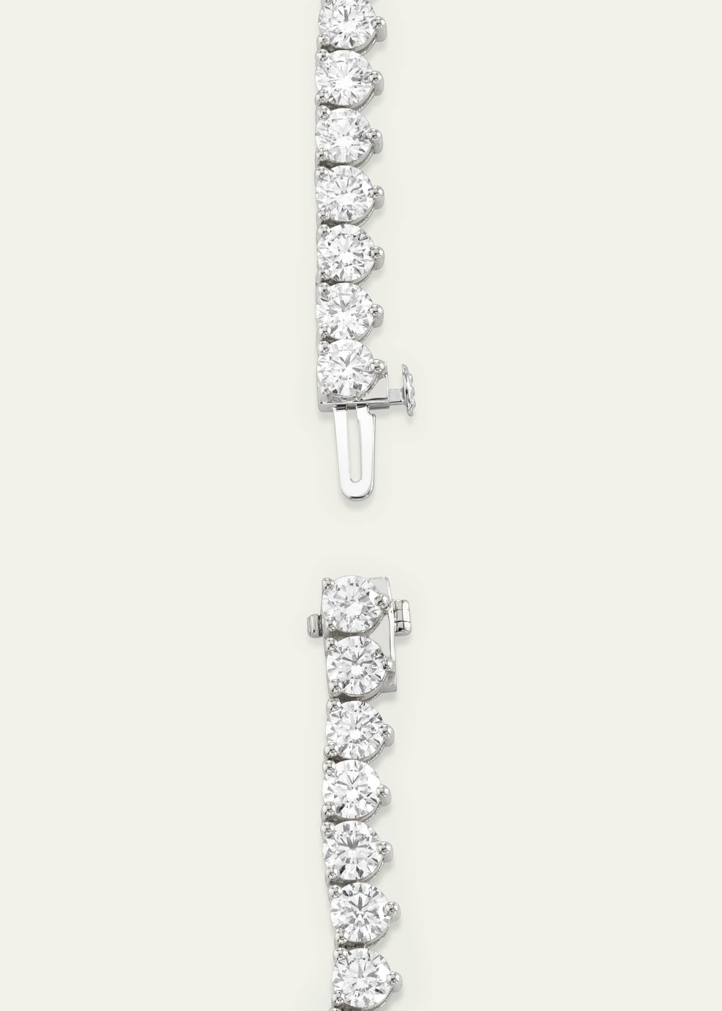 VRAI Lab Grown Diamond Tennis Necklace, Large Image 3 of 3