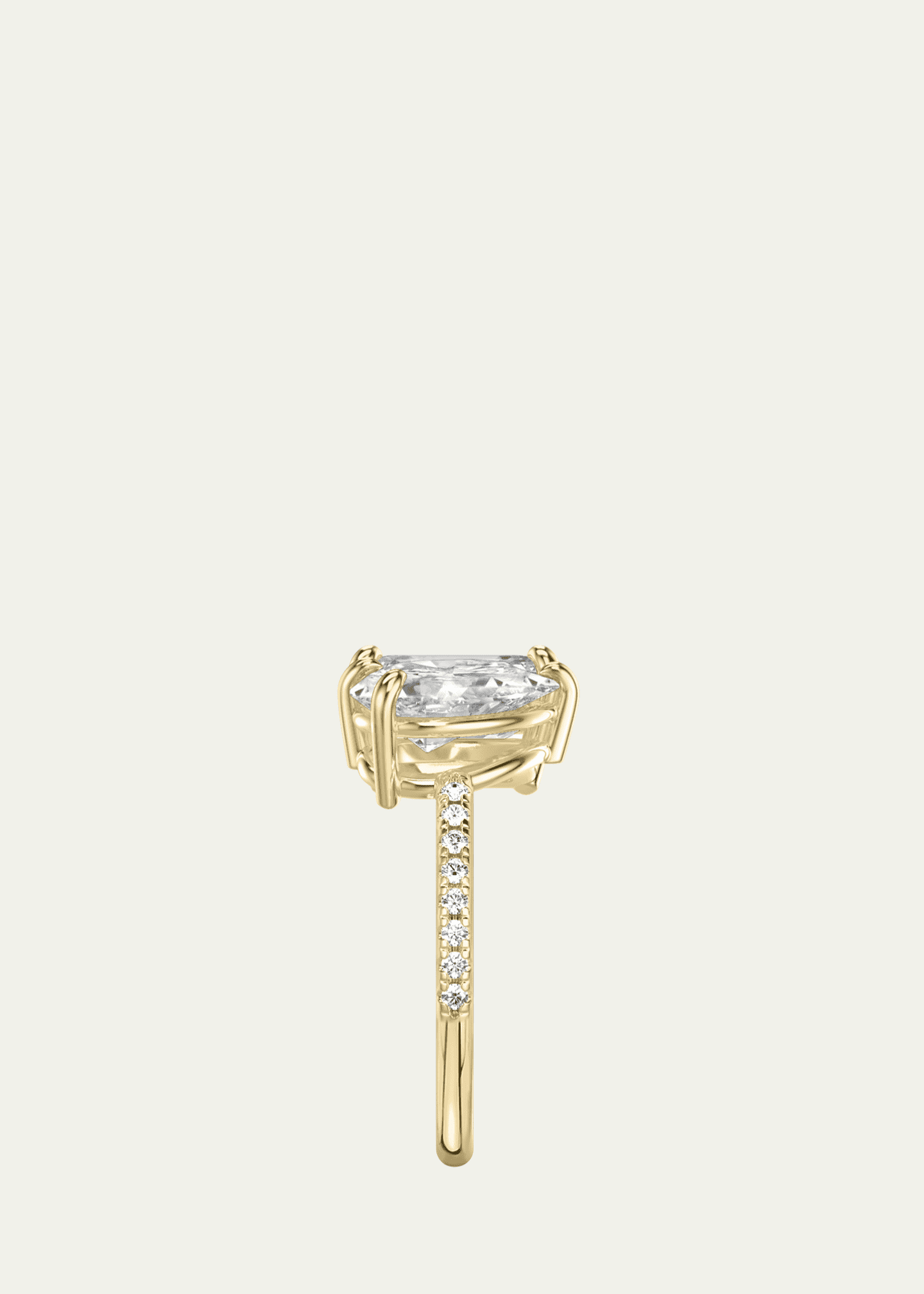 VRAI 14K Gold Toi Moi Lab Grown Diamond Ring, 3.00tcw Image 2 of 4