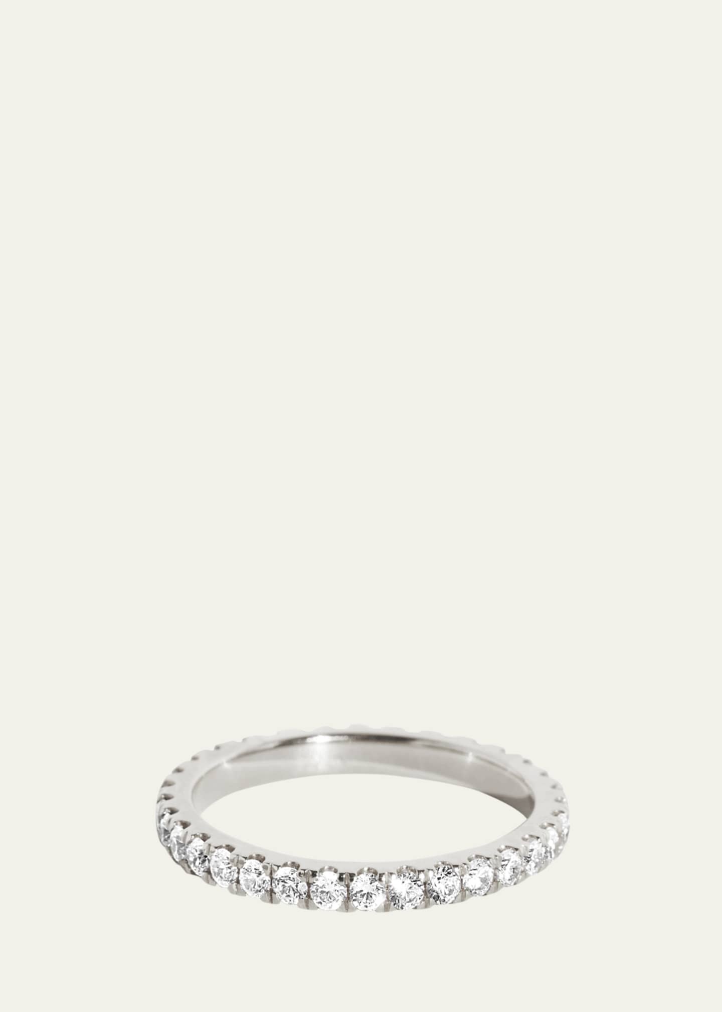 VRAI The Infinity 14K White Gold Lab Grown Diamond Band, 0.02tcw Image 1 of 2
