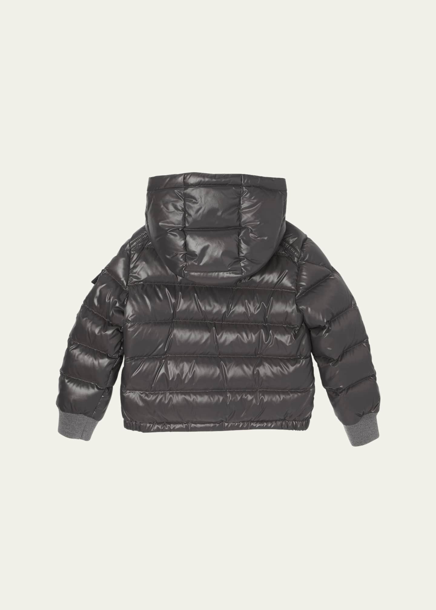 Moncler Boys Manaem Down Puffer Jacket Big Kid Gray