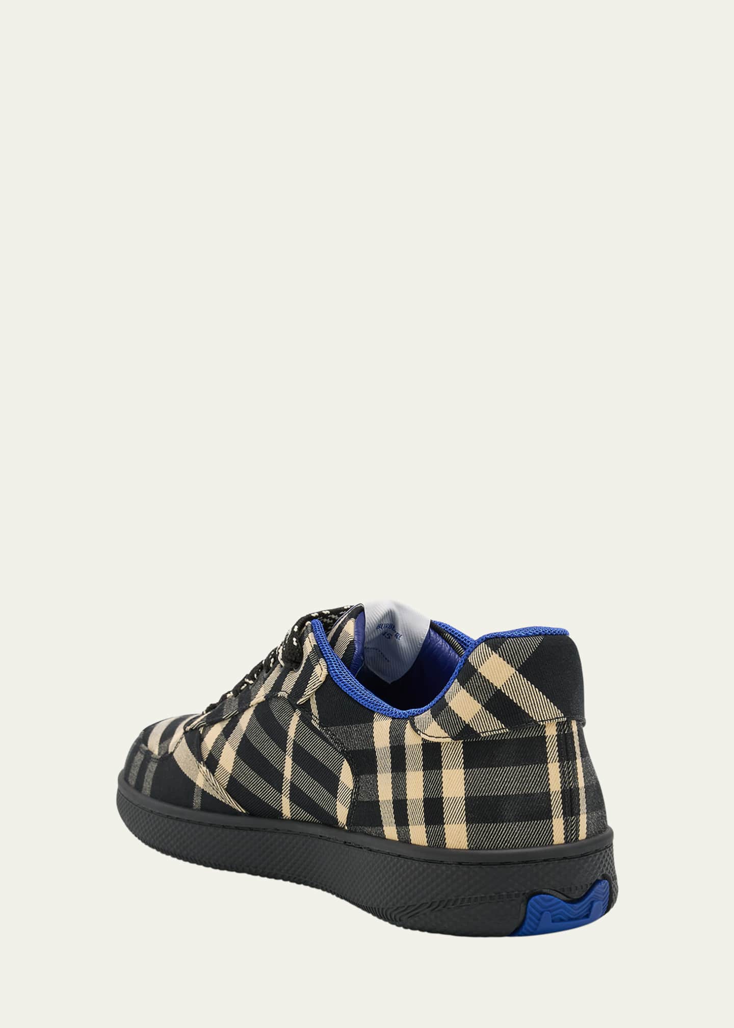 Burberry Terrace Check Sneakers Black Unisex