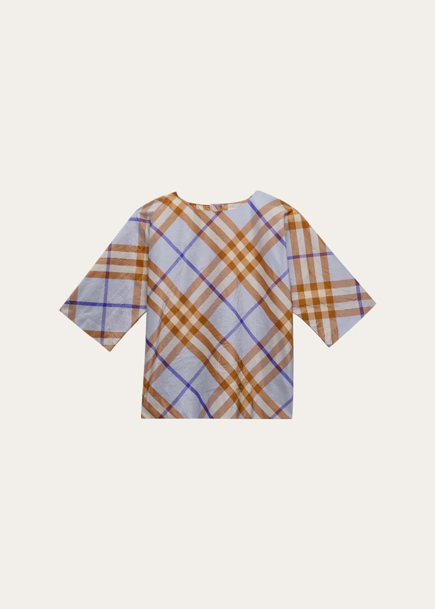 Burberry print top 2025