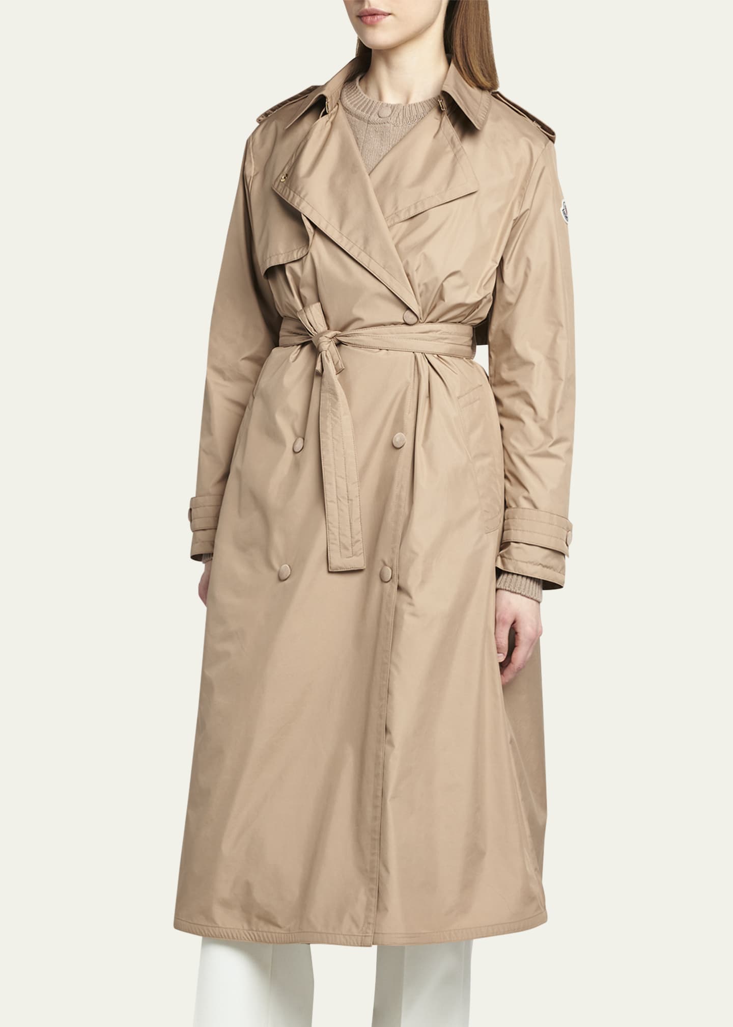【関税＆送料込み】Moncler Barbetane Technical Trench Coat Moncler Barbentane Lightly Padded Trench Coat - Bergdorf Goodman