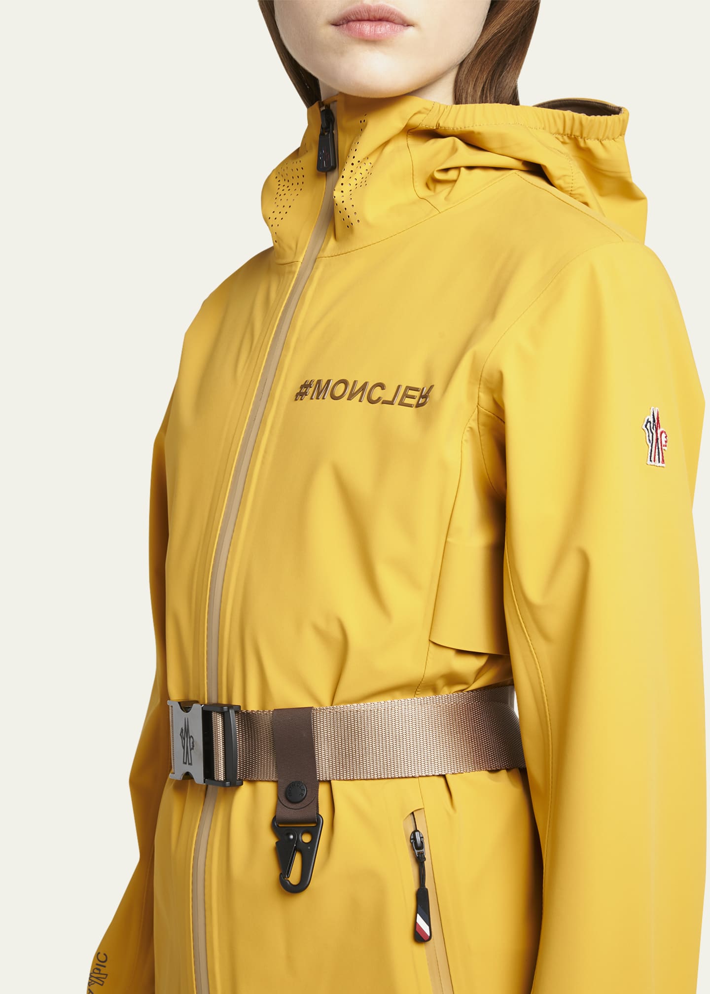 Moncler Grenoble Fex Water-Repellent Belted Jacket Image 5 of 5