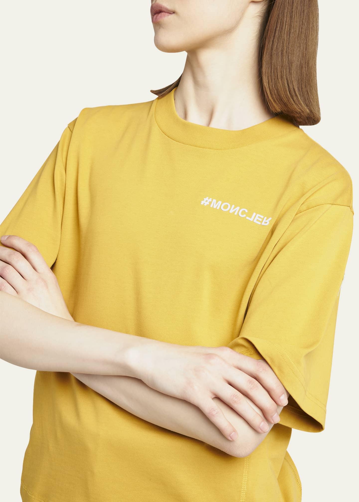 Moncler Grenoble Logo Crewneck T-Shirt Image 5 of 5