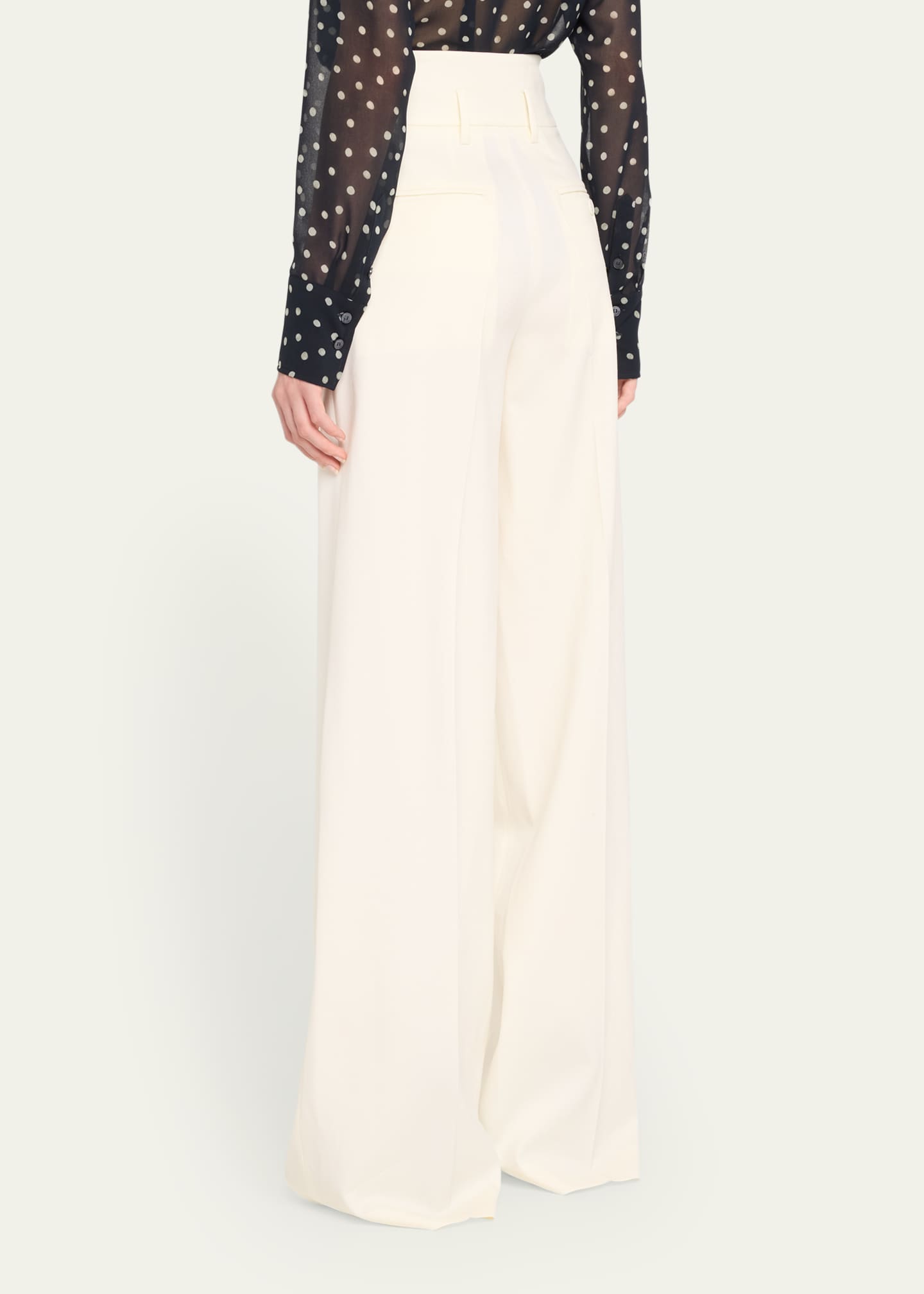 Altuzarra Rudy Wide Leg Wool Pants Image 3 of 5