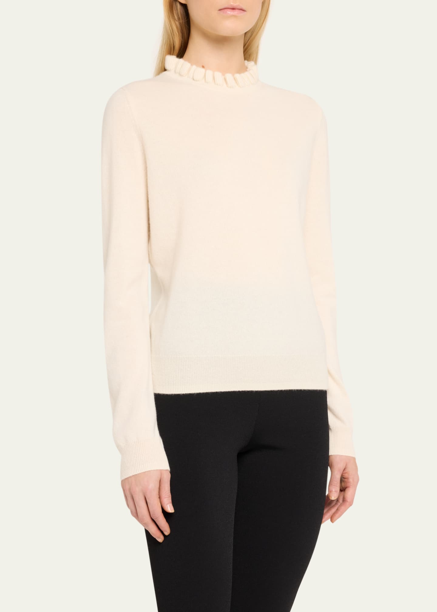 Ruffle neck jumper 2025