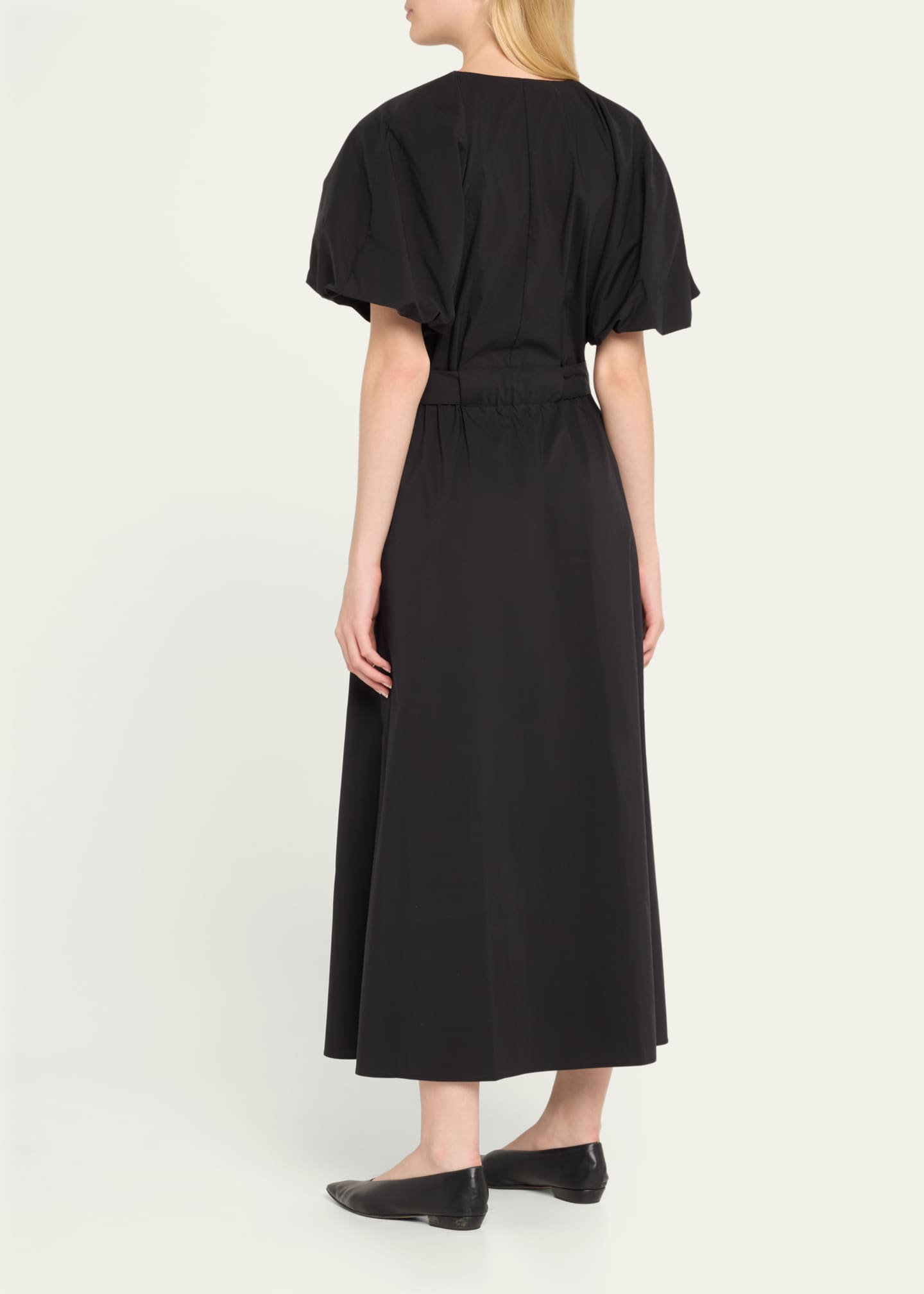 Altuzarra Paulina Poplin Self-Tie ShirtDress Image 3 of 5