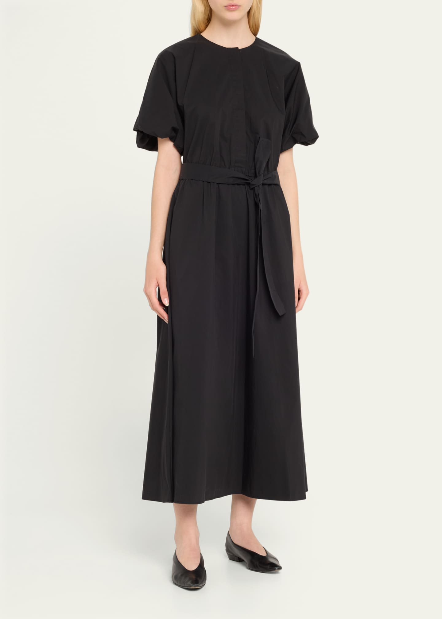 Altuzarra Paulina Poplin Self-Tie ShirtDress Image 4 of 5