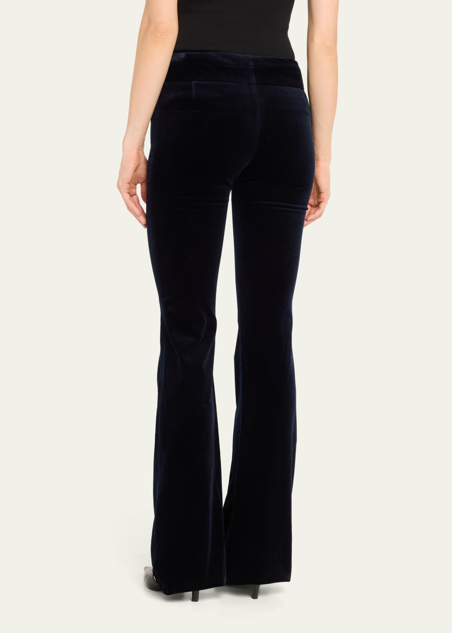 Altuzarra Serge Velvet Flare Pants Image 3 of 5