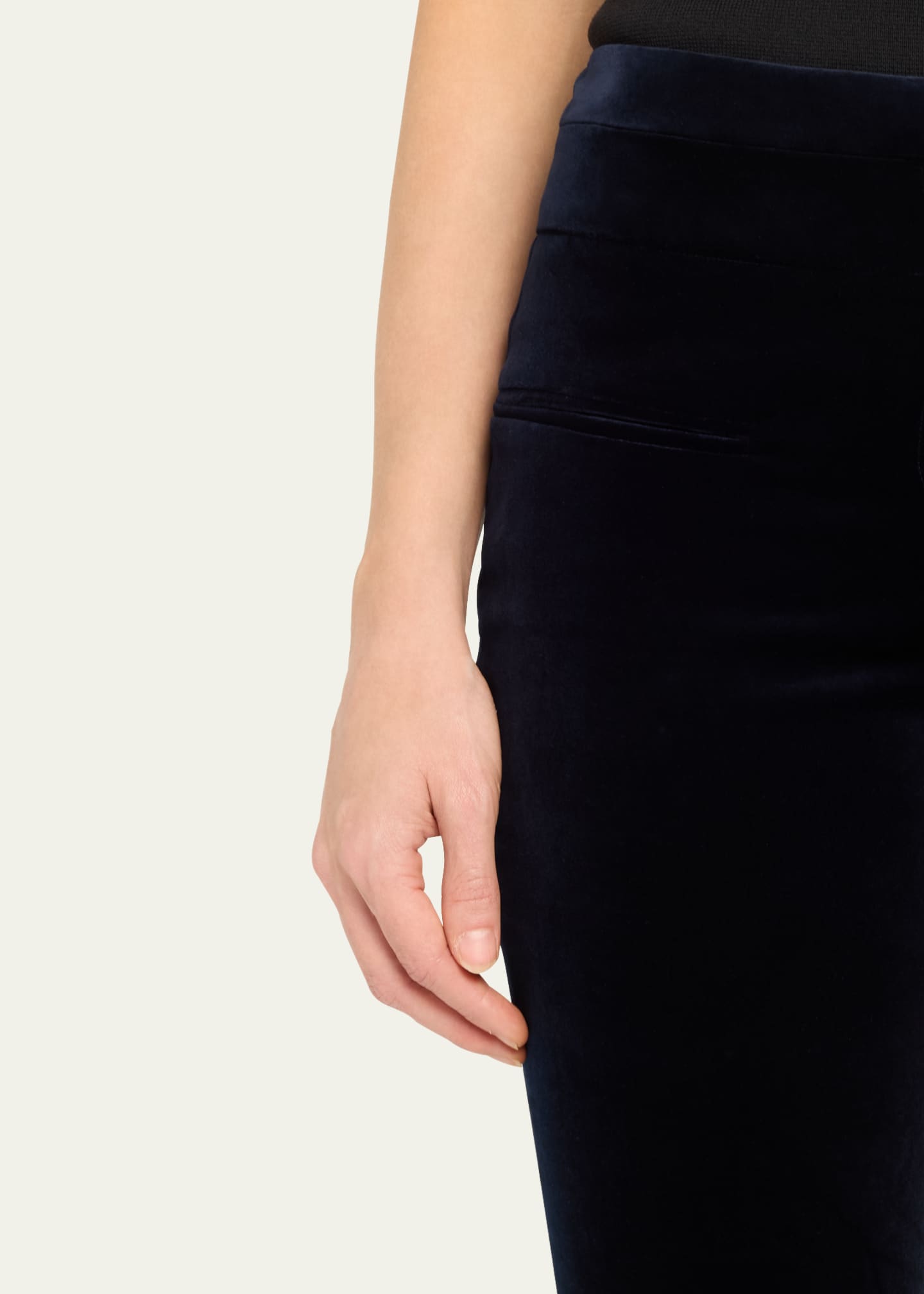 Altuzarra Serge Velvet Flare Pants Image 5 of 5
