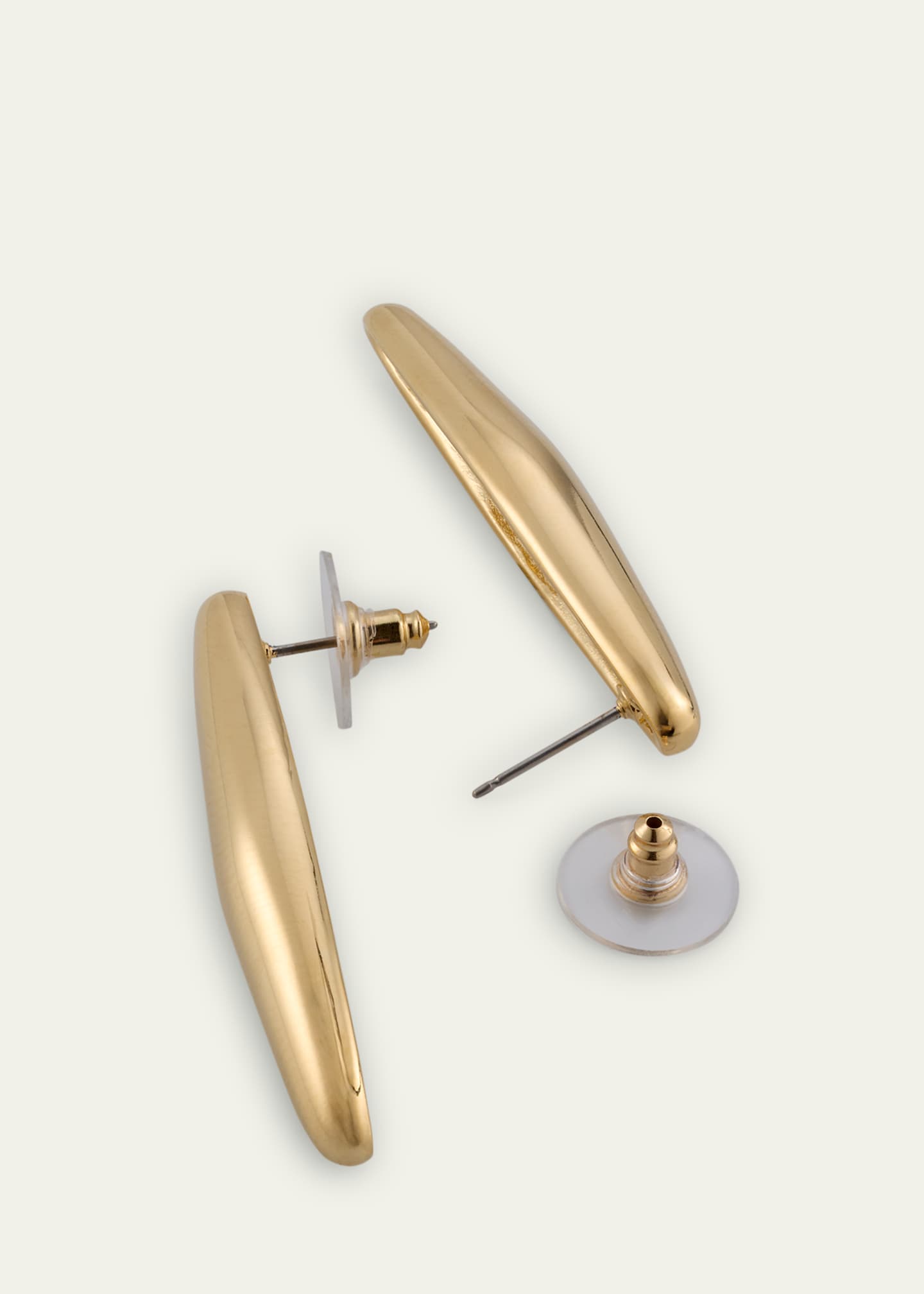Ben-Amun Canyon Gold-Plated Long Drop Earrings Image 4 of 4