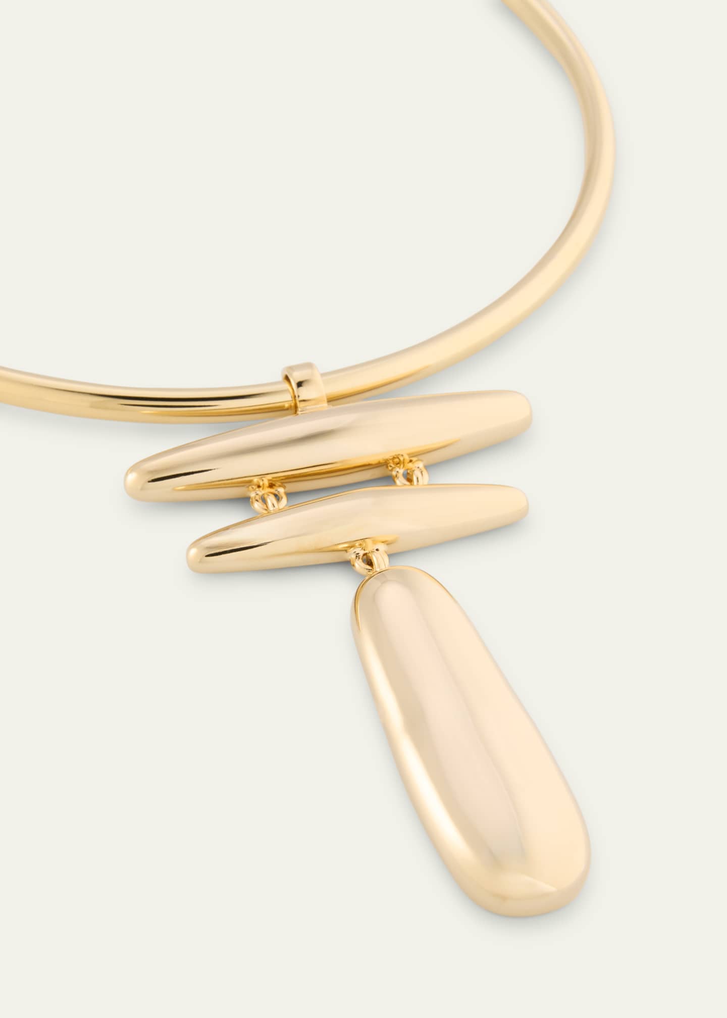 Ben-Amun Adobe Gold-Plated Collar Necklace Image 3 of 4