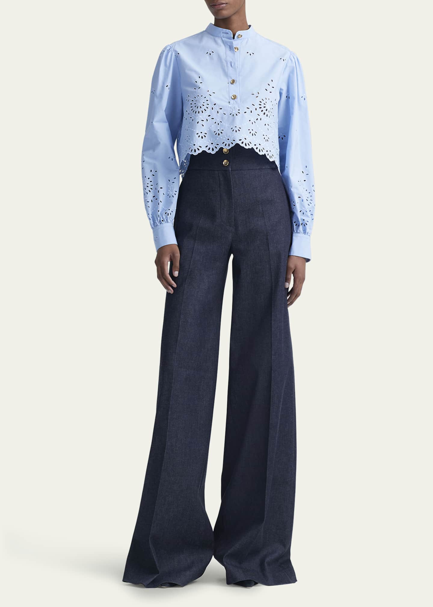 Altuzarra Rudy Wide Leg Pants Image 2 of 4