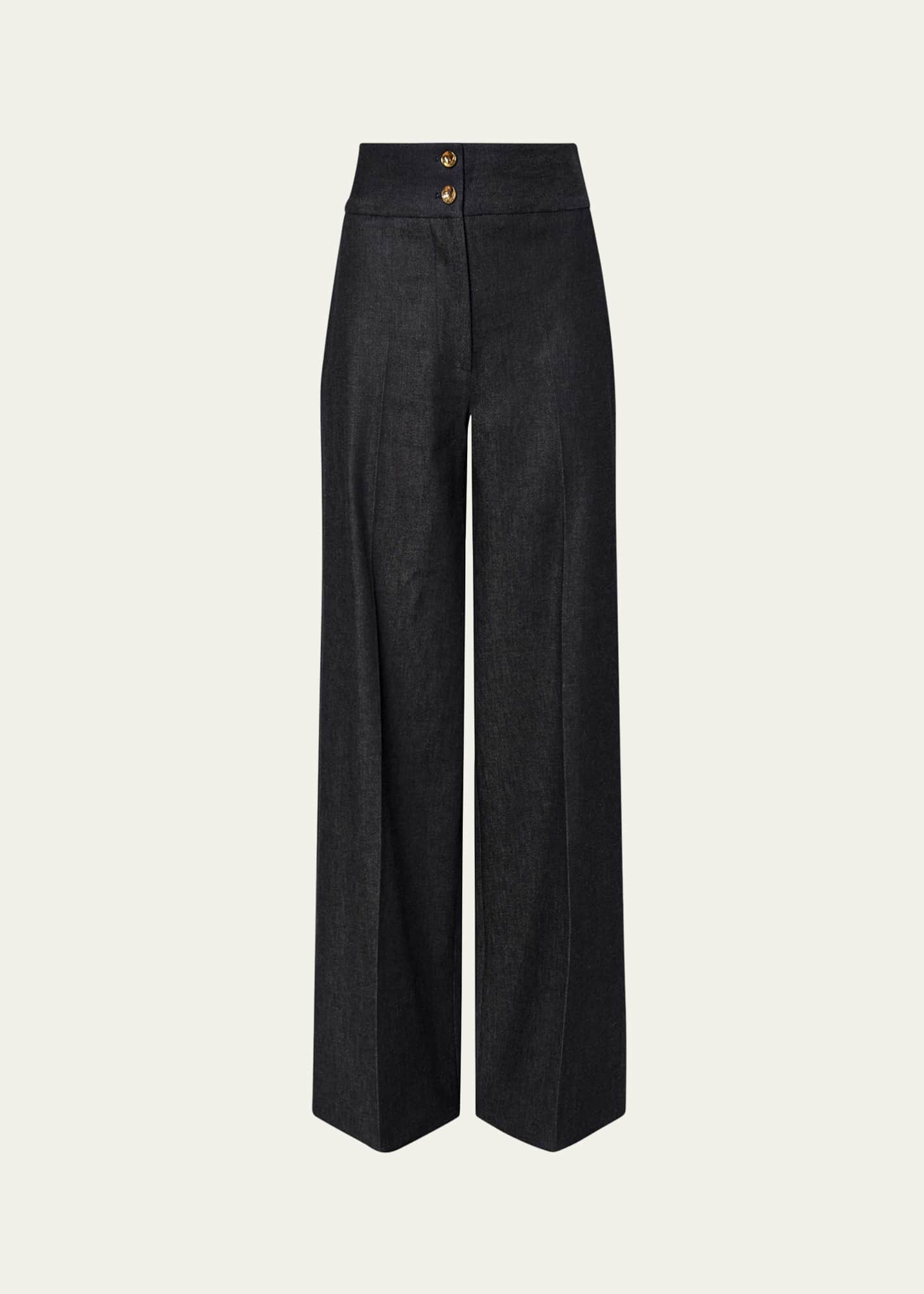 Altuzarra Rudy Wide Leg Pants Image 1 of 4
