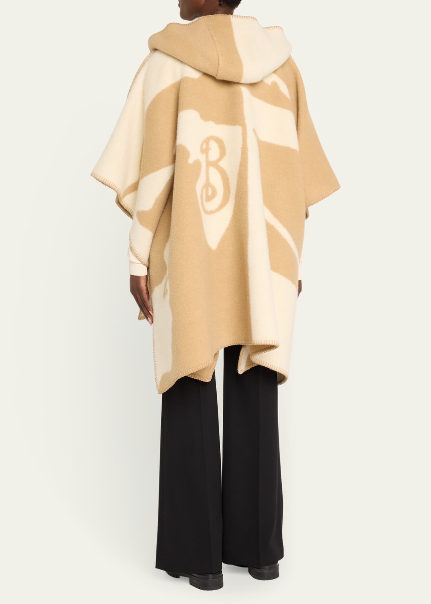 Burberry cape with hood shop