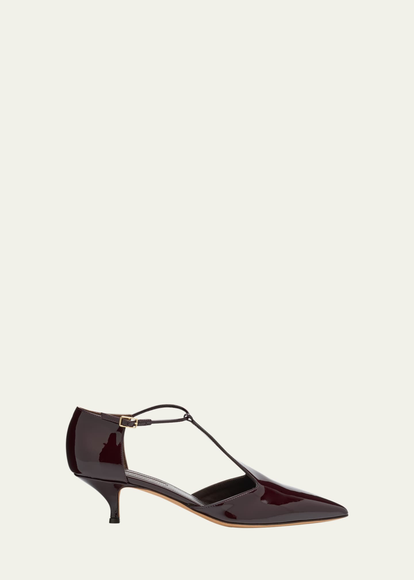 T strap kitten heels sales