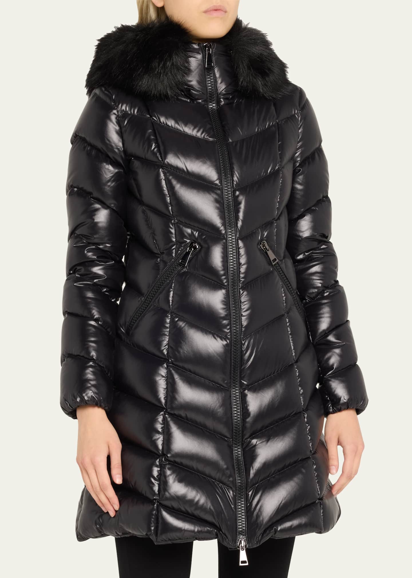 Moncler padded coat womens shop