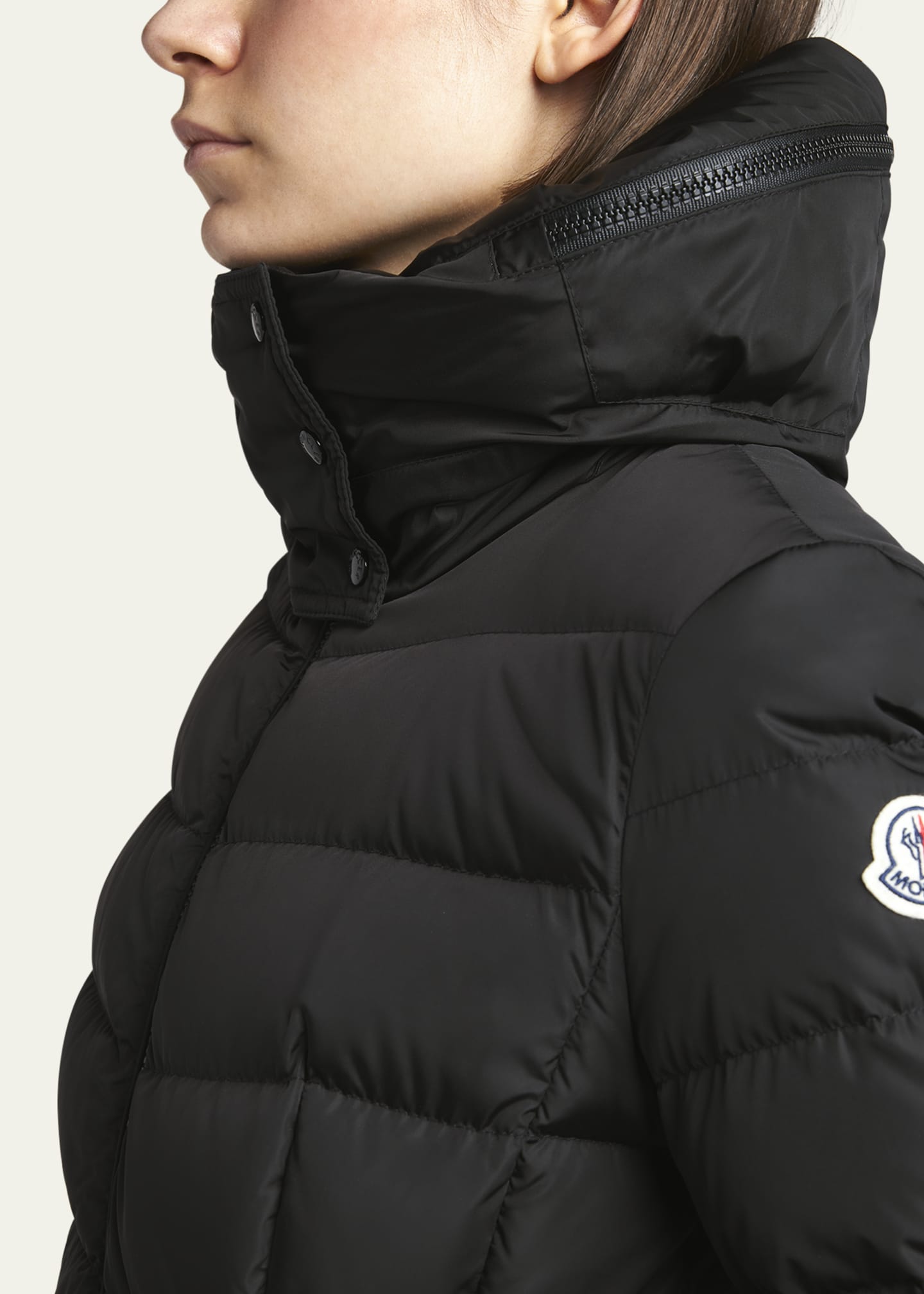 Flammette long puffer jacket best sale