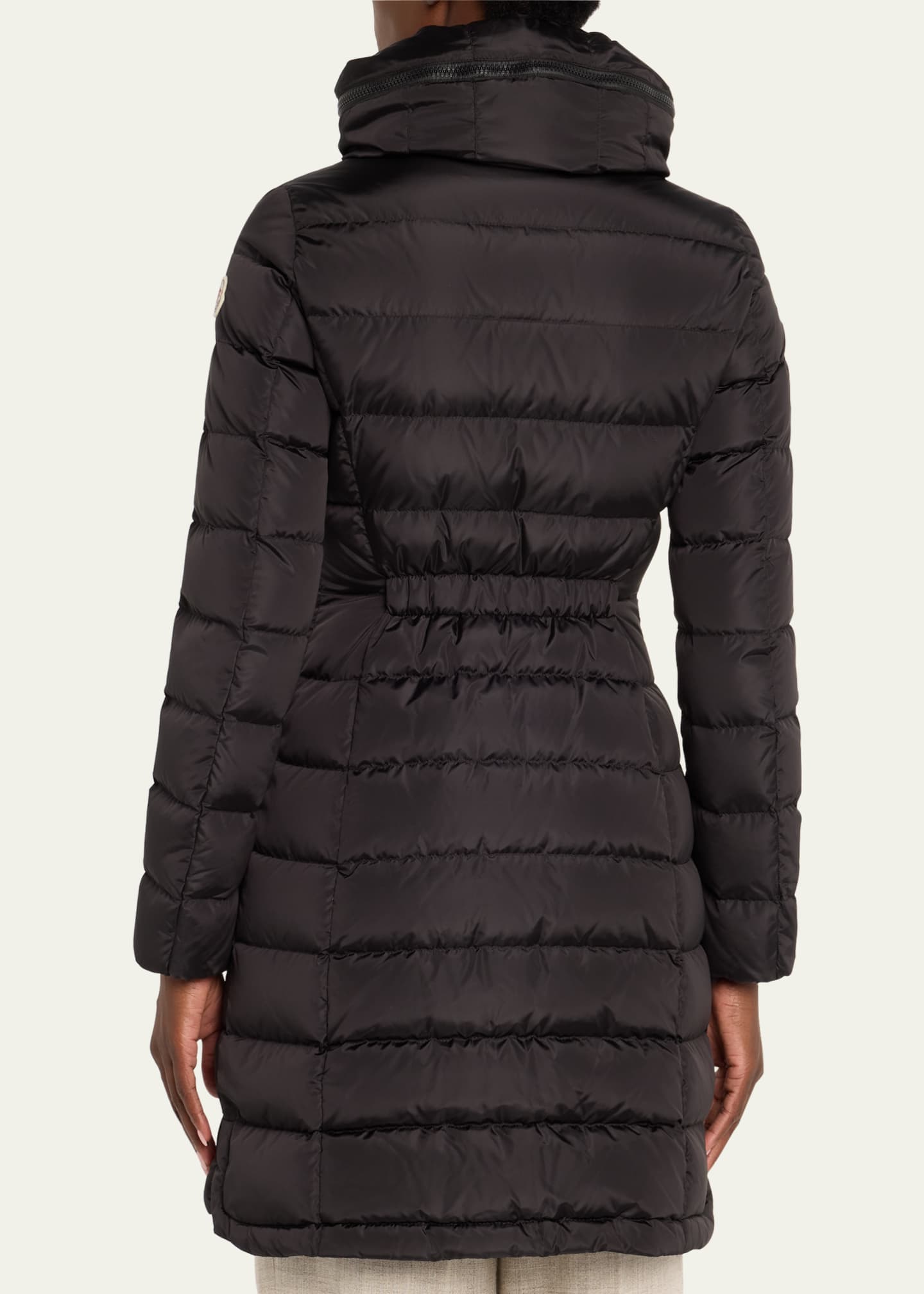 Moncler Flammette Long Puffer Coat - Bergdorf Goodman