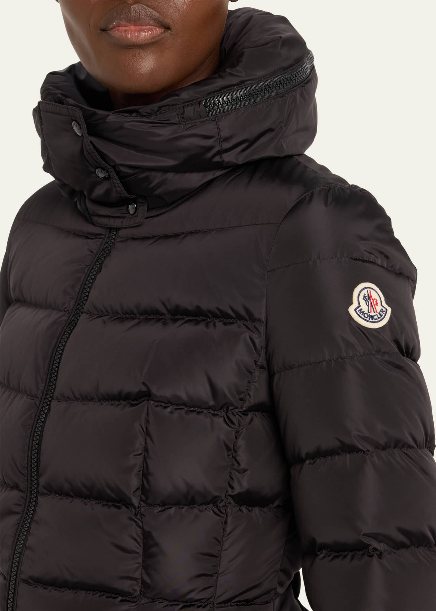 Moncler Flammette Long Puffer Coat - Bergdorf Goodman