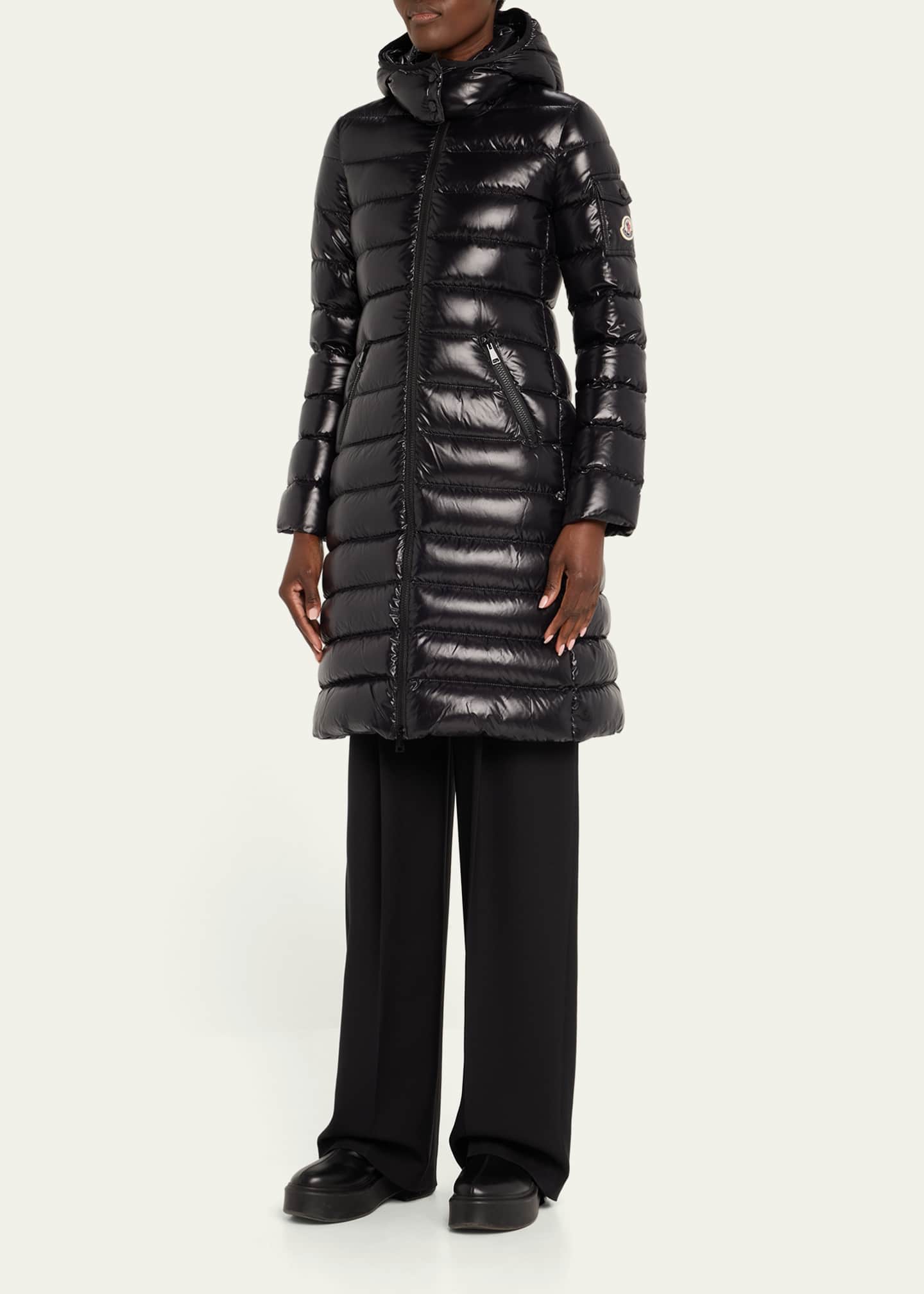 Moncler Moka Long Puffer Coat - Bergdorf Goodman