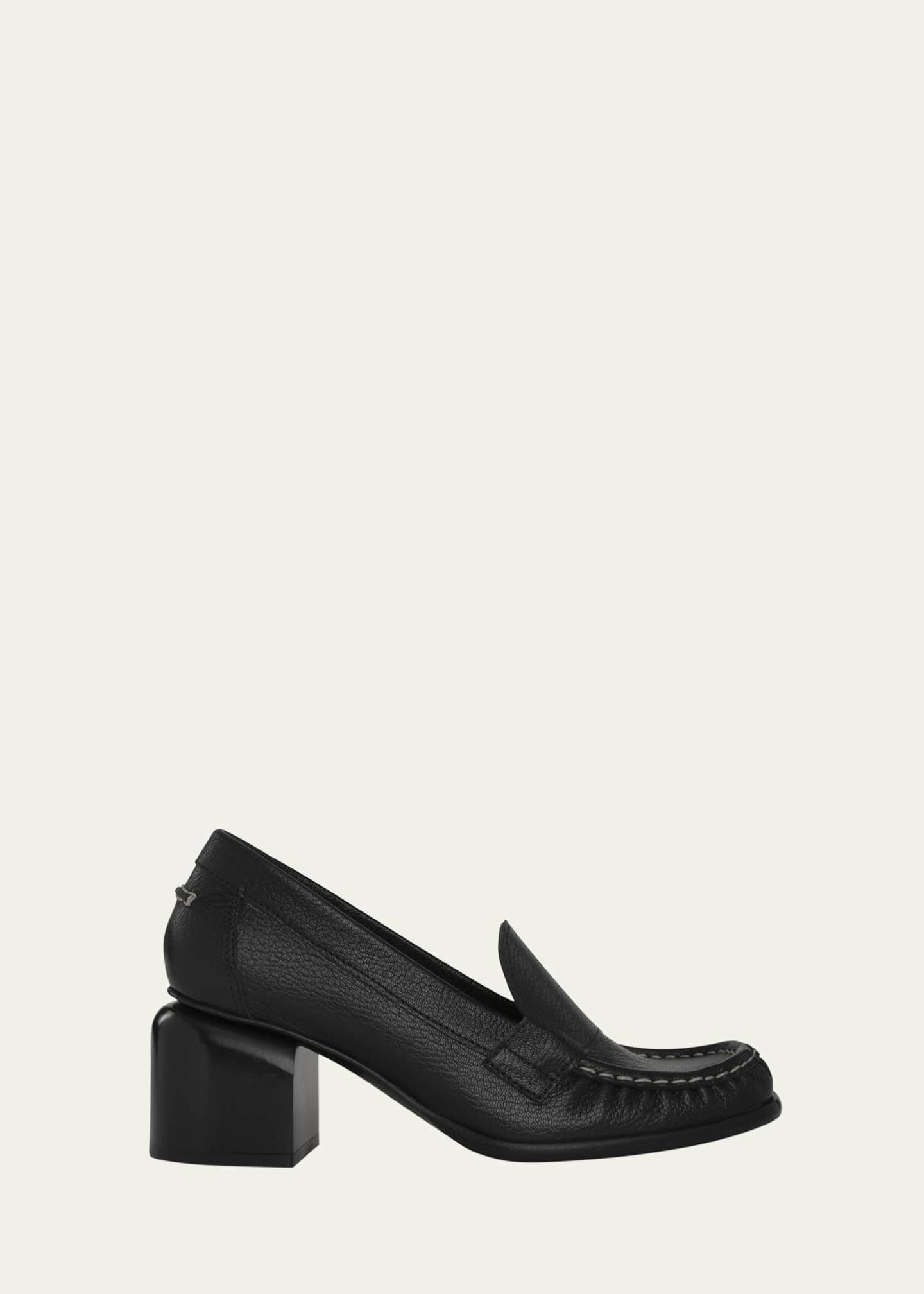 Pierre Hardy Romy Leather Heeled Loafers