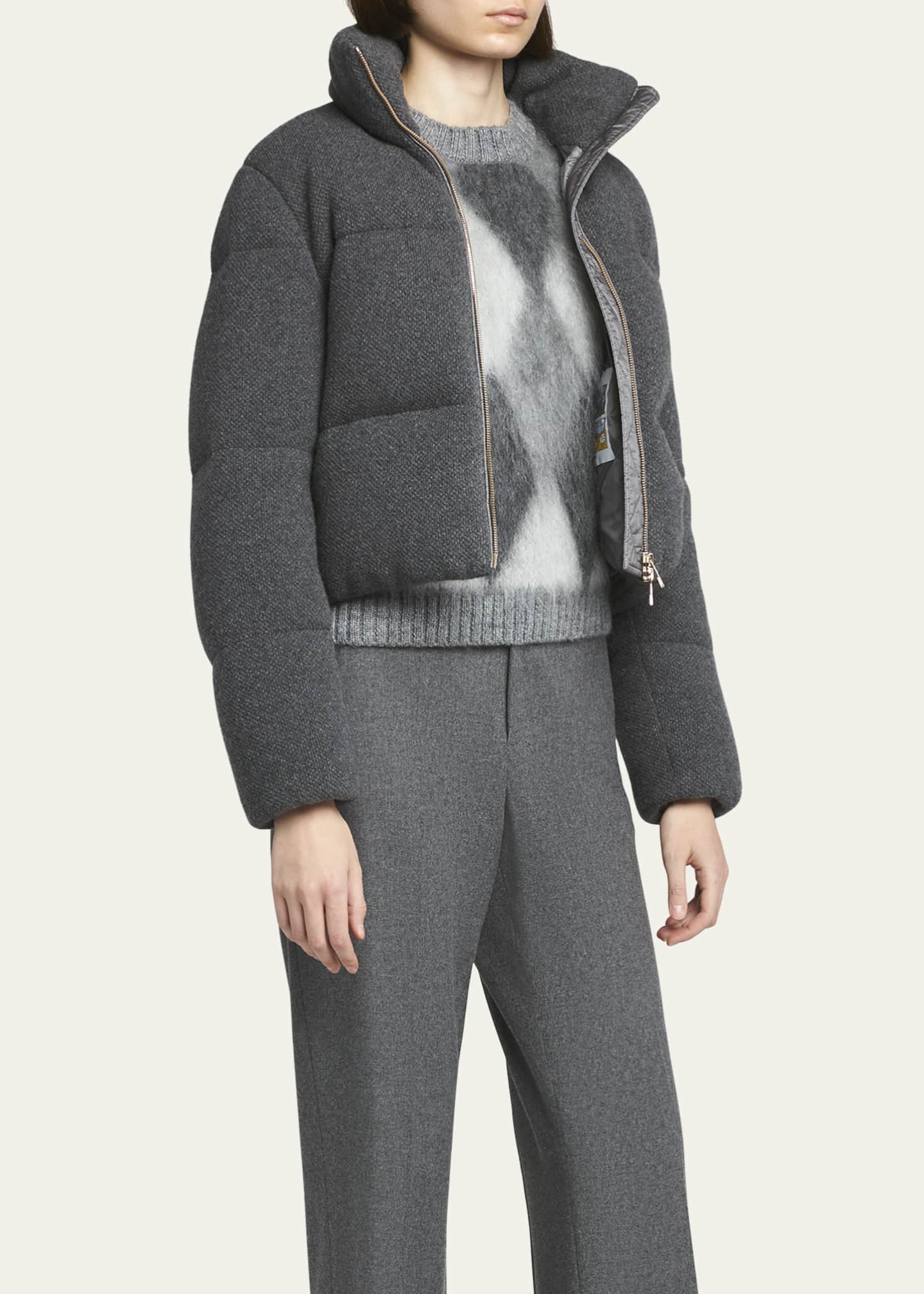 Breze Cashmere-Blend Puffer Jacket
