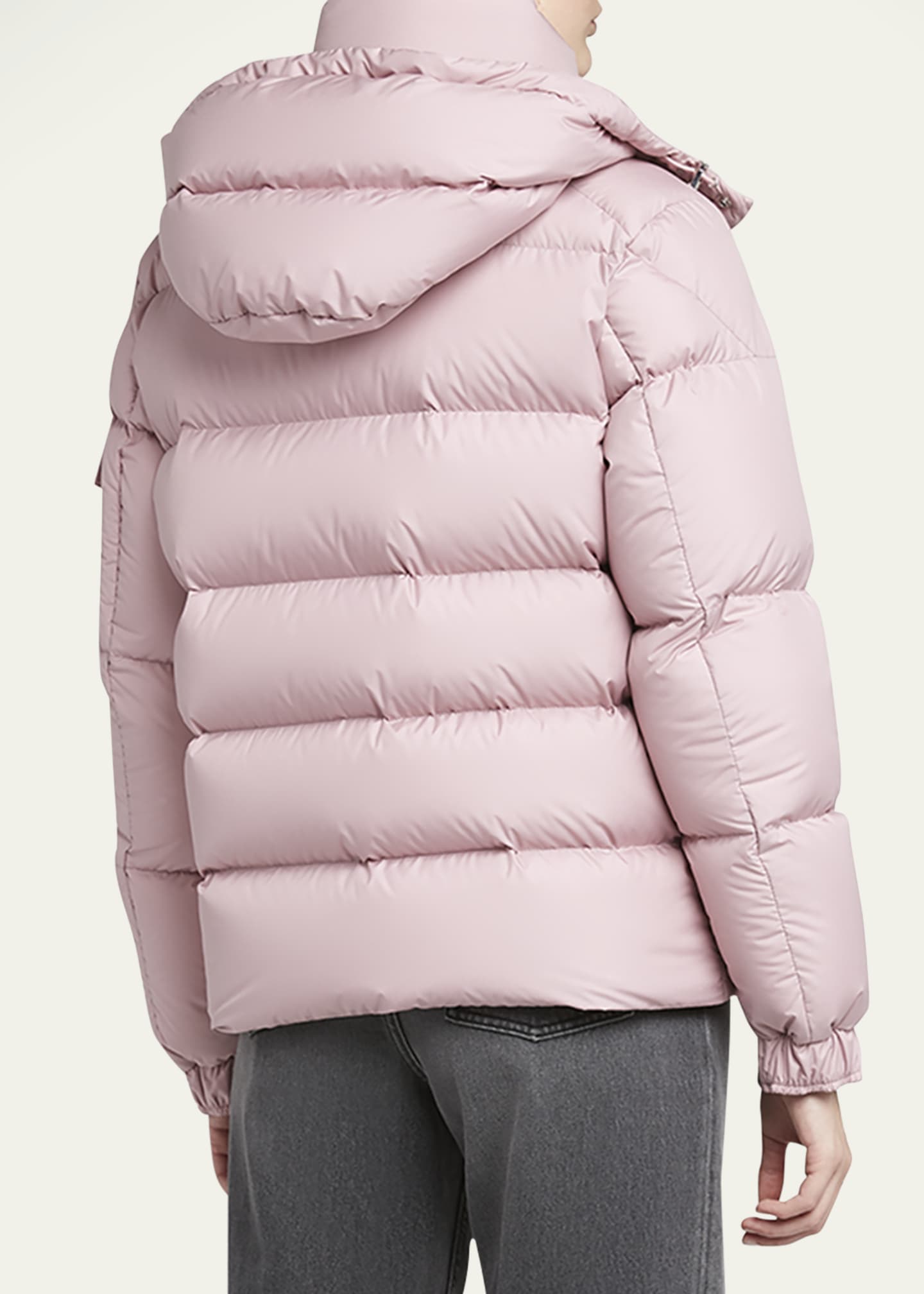 Moncler Maya 70 Micro Matte Puffer Jacket Image 3 of 5