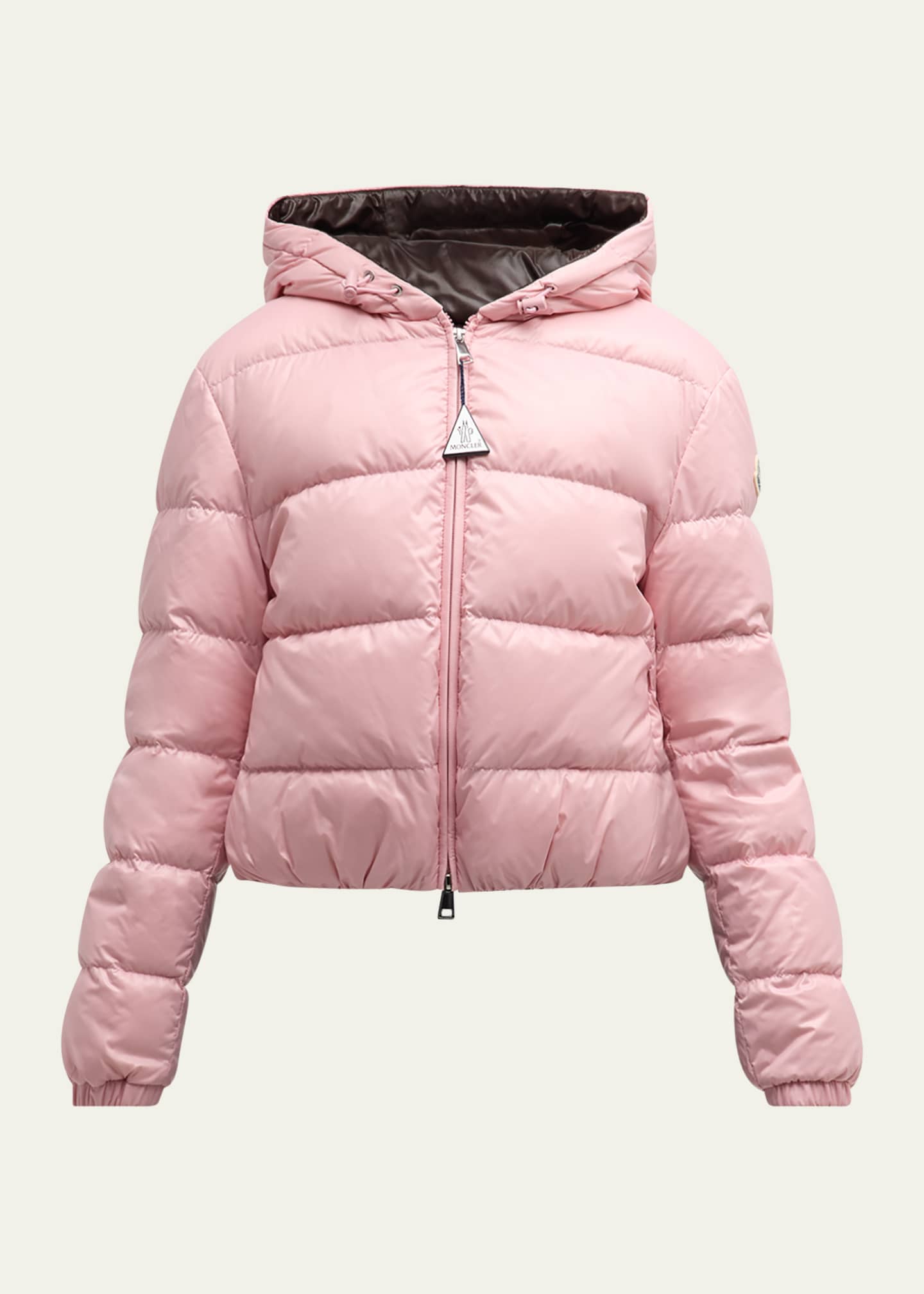 Moncler short puffer jacket clearance