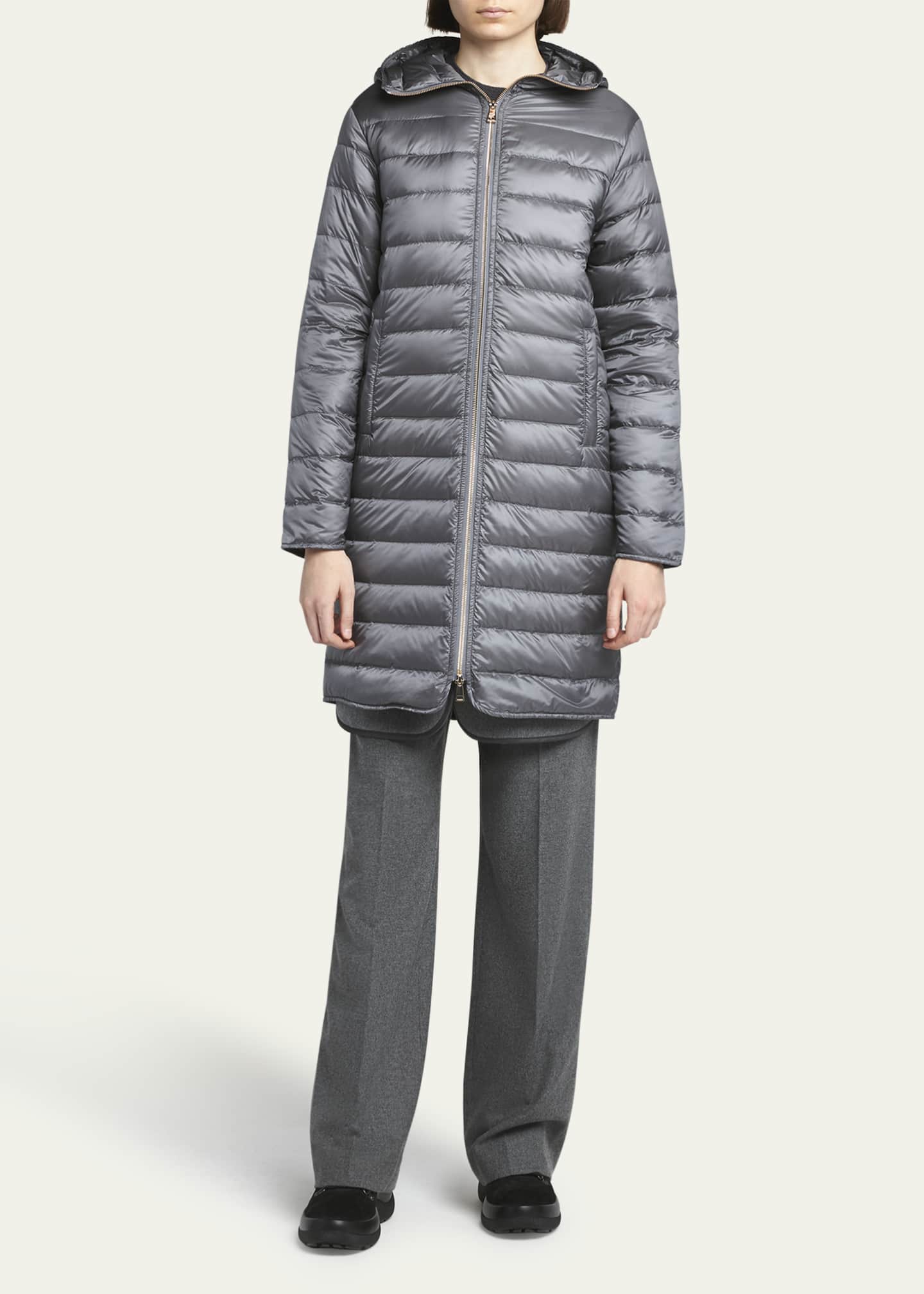 Moncler Bonrepos 3-in-1 Cashmere-Blend Long Coat Image 2 of 5
