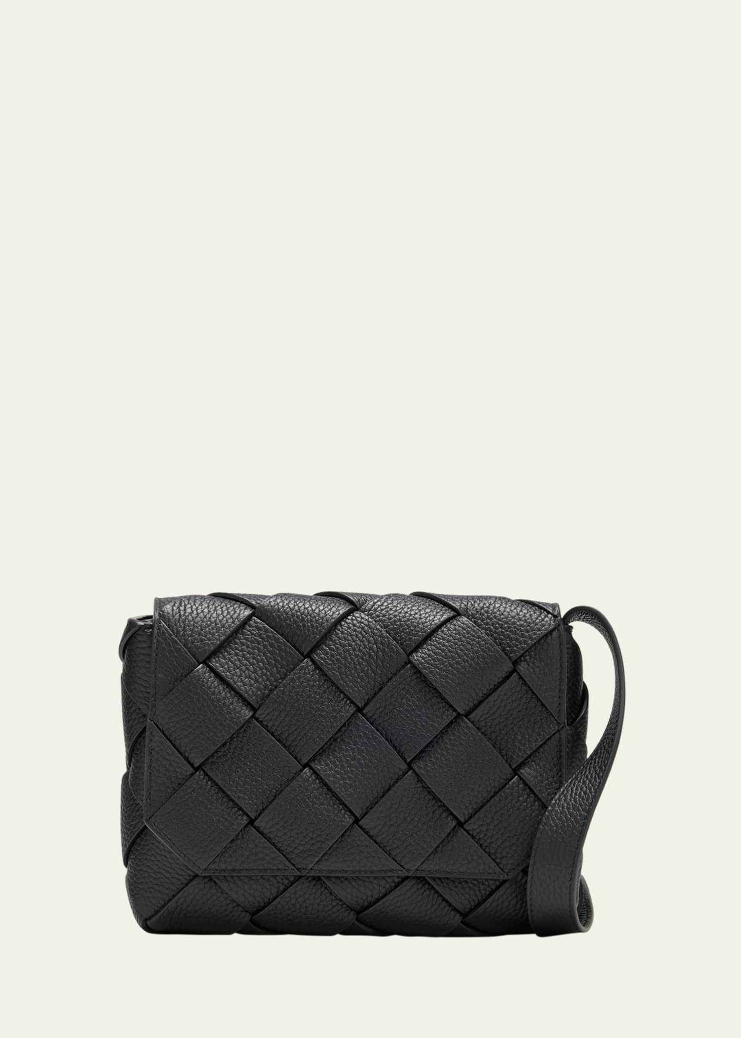 Bottega Veneta Men's Small Intreccio Leather Crossbody Bag - Bergdorf ...