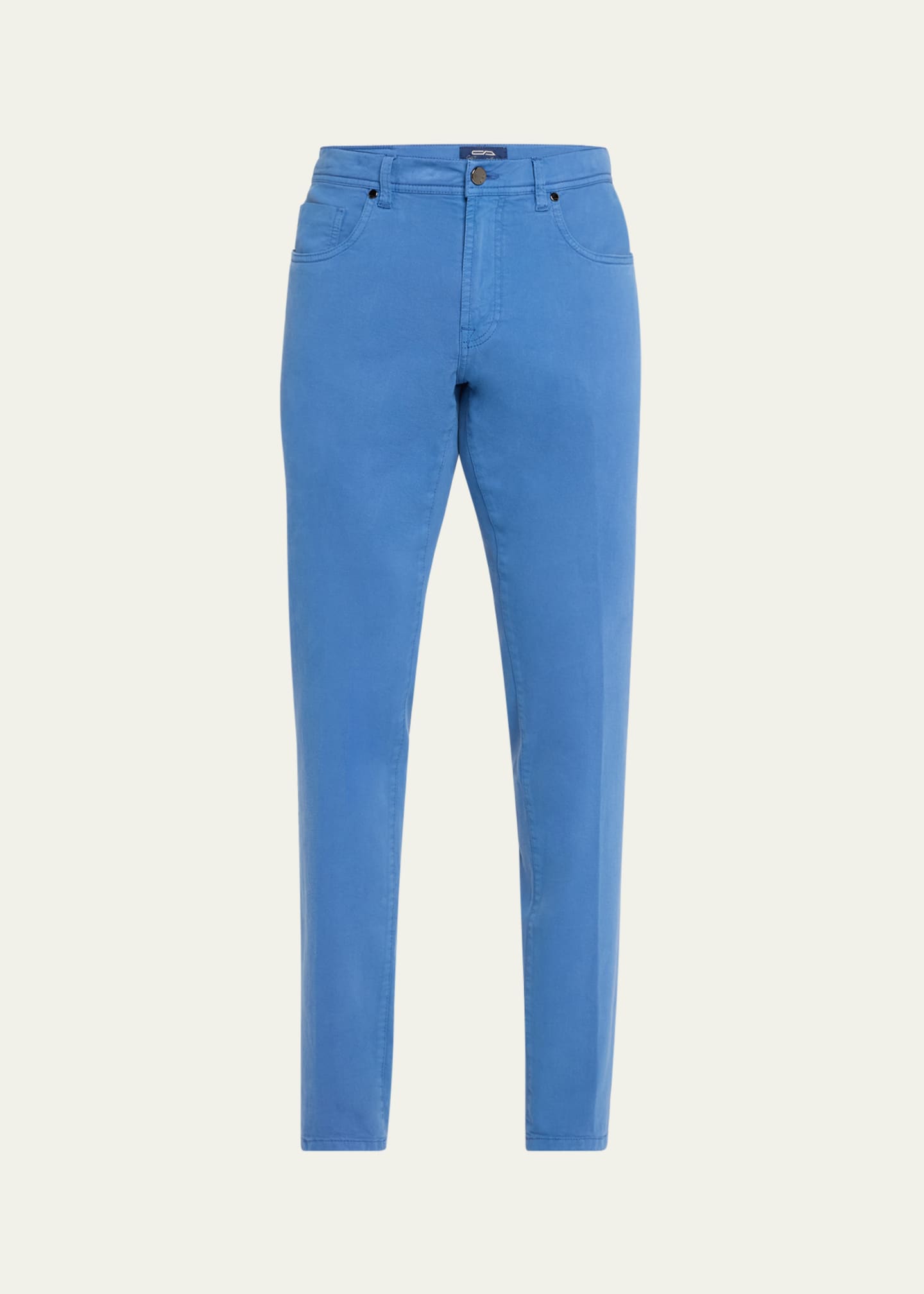 Cesare Attolini Men's Cotton and Cashmere 5-Pocket Pants Image 1 of 5