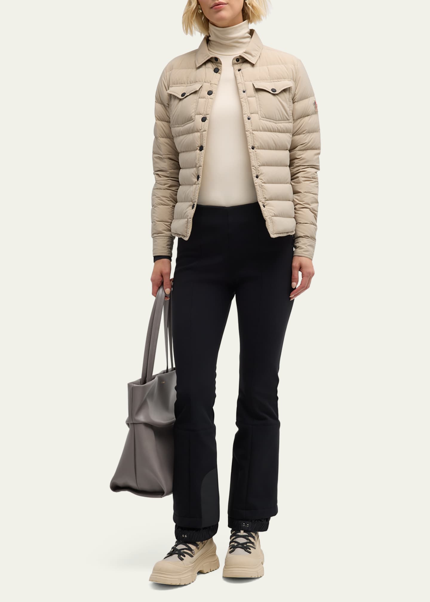 Moncler Grenoble Rozes Puffer Shirt Jacket Image 2 of 5