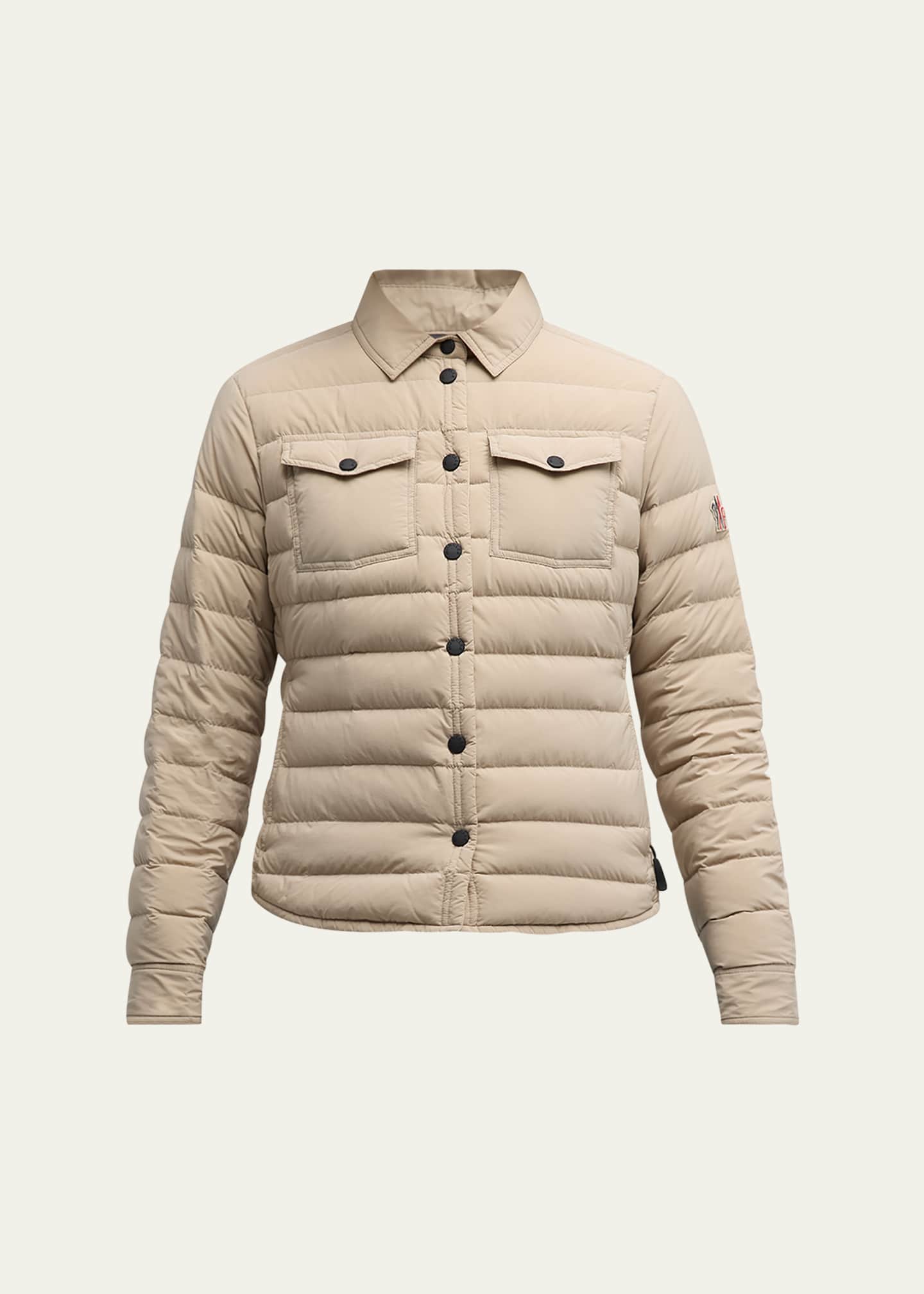 Moncler Grenoble Rozes Puffer Shirt Jacket